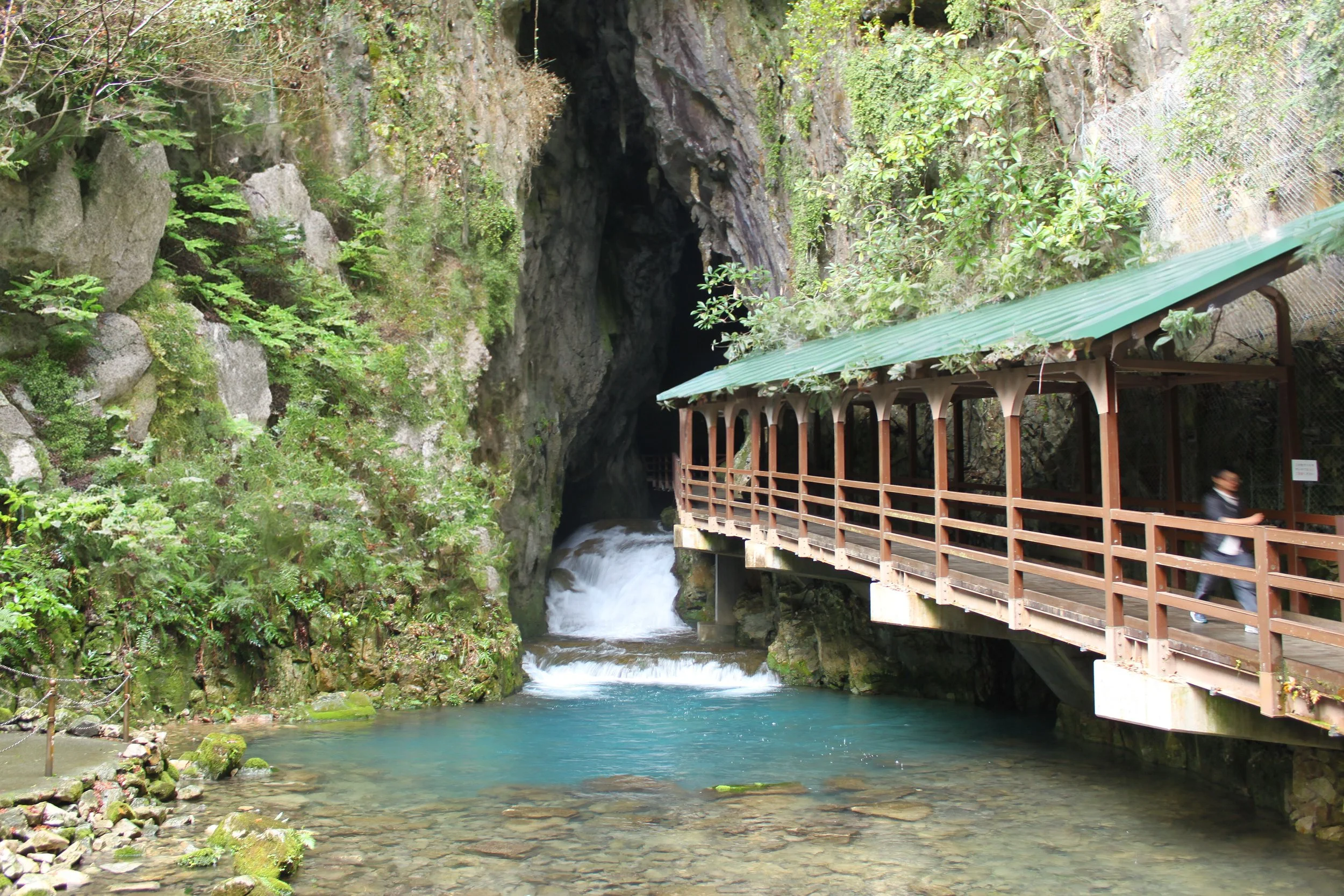 Akiyoshido limestone cave in yamaguchi prefecture Japan