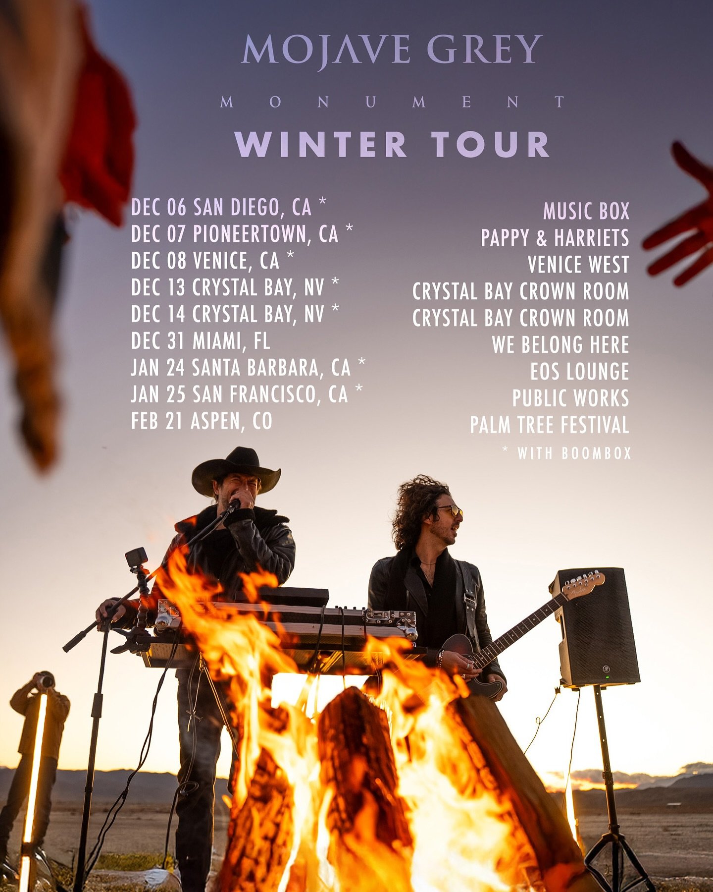 Our first tour. Coming to a city near you. More dates announcing soon &hellip;