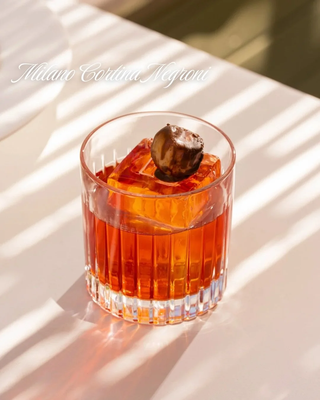 What we&rsquo;re loving at the bar this weekend 🇮🇹  
Milano Cortina Negroni, brand new by Mattia! Campari, sweet vermouth, a splash of Hennessy, plum and rosemary. Finished with a crackable chocolate surprise, just for fun 😉

Ready for you all wee