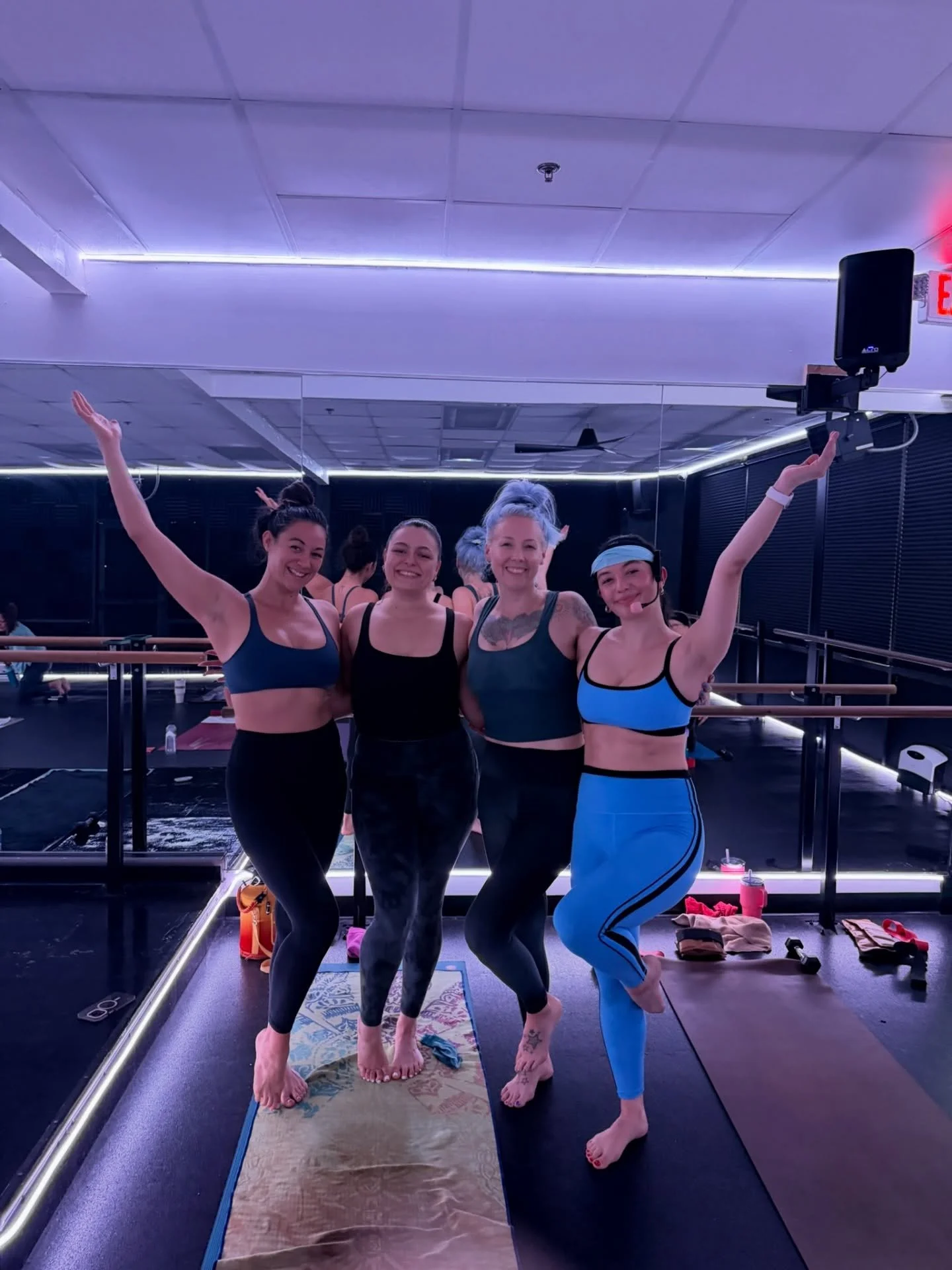 Teachers taking each other&rsquo;s classes and supporting one another 🤍 It&rsquo;s always special when we get to take class together and show up as students, not just instructors.