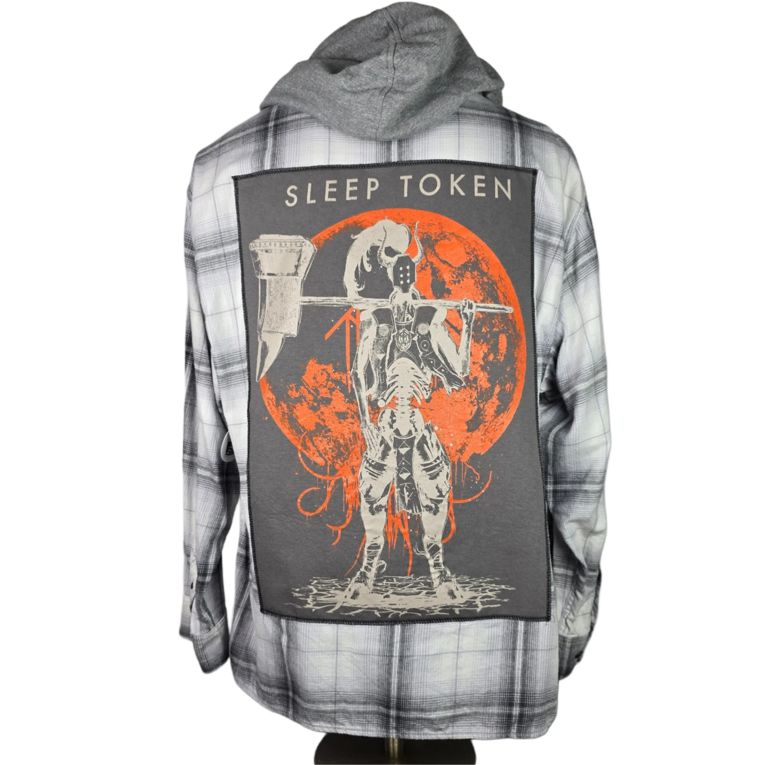 Sleep Token Hooded Flannel (XL - Oversized Fit)