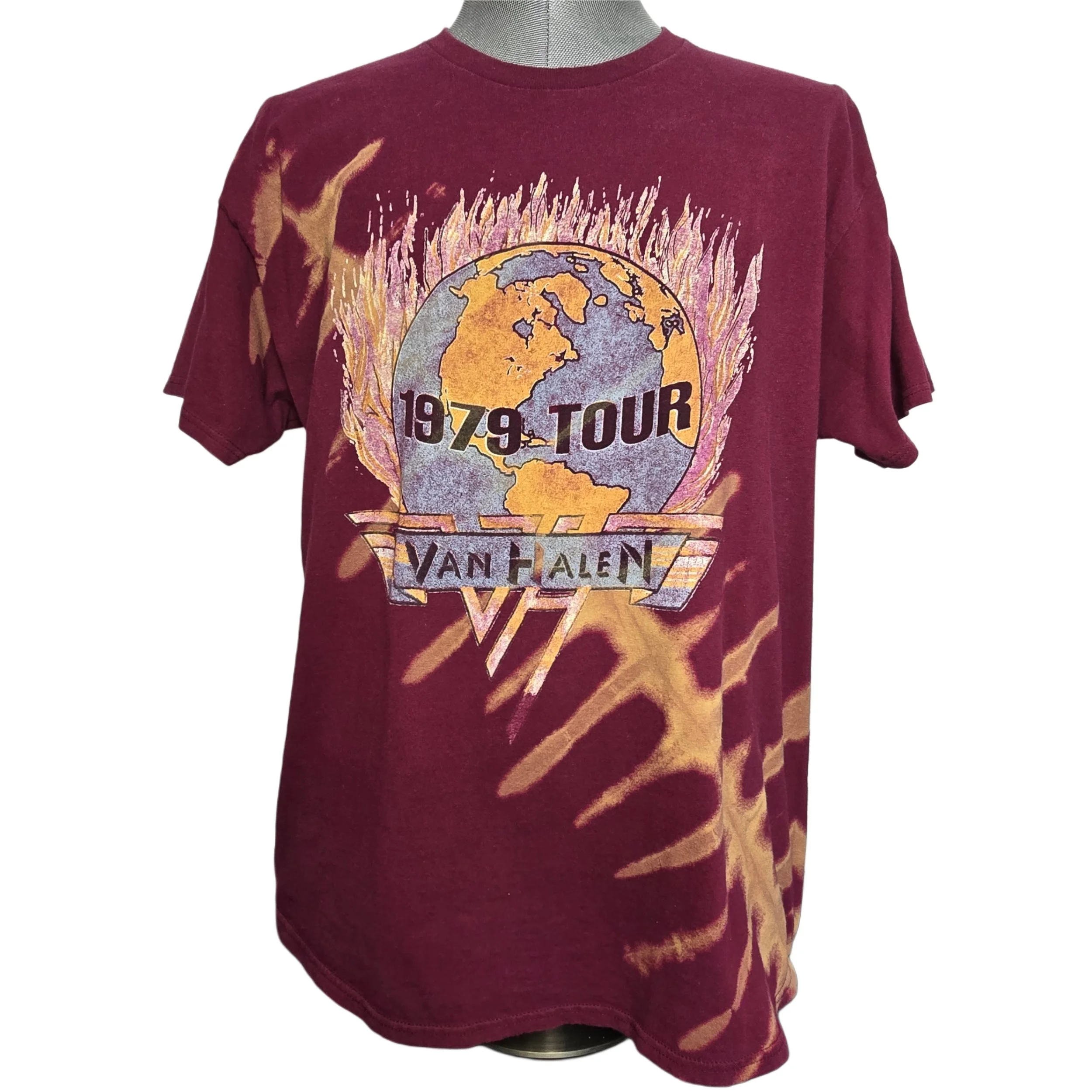 Hand Dyed Van Halen Tee