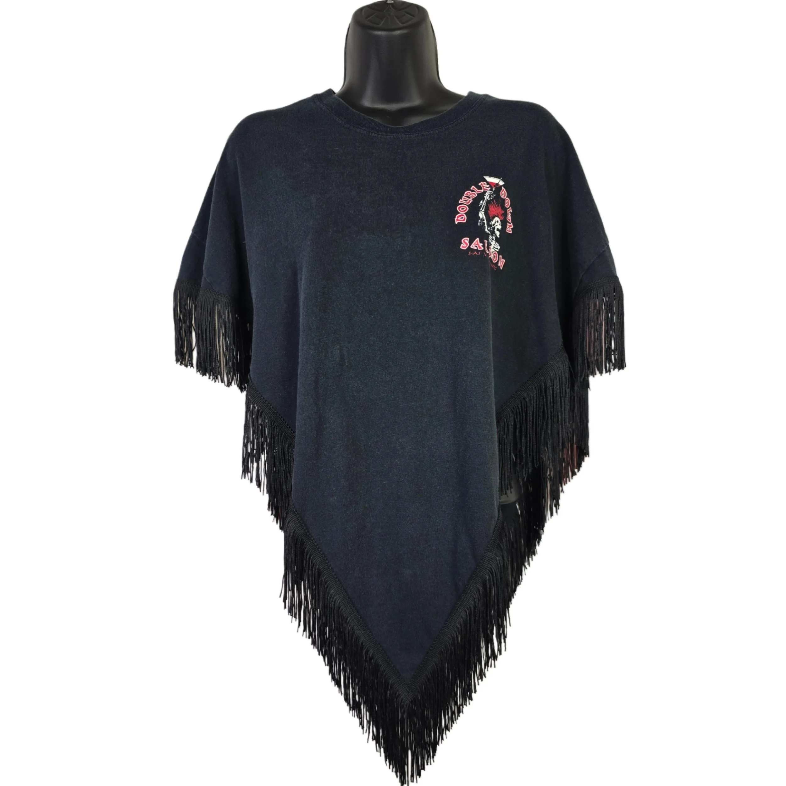 Double Down Saloon Fringe Poncho