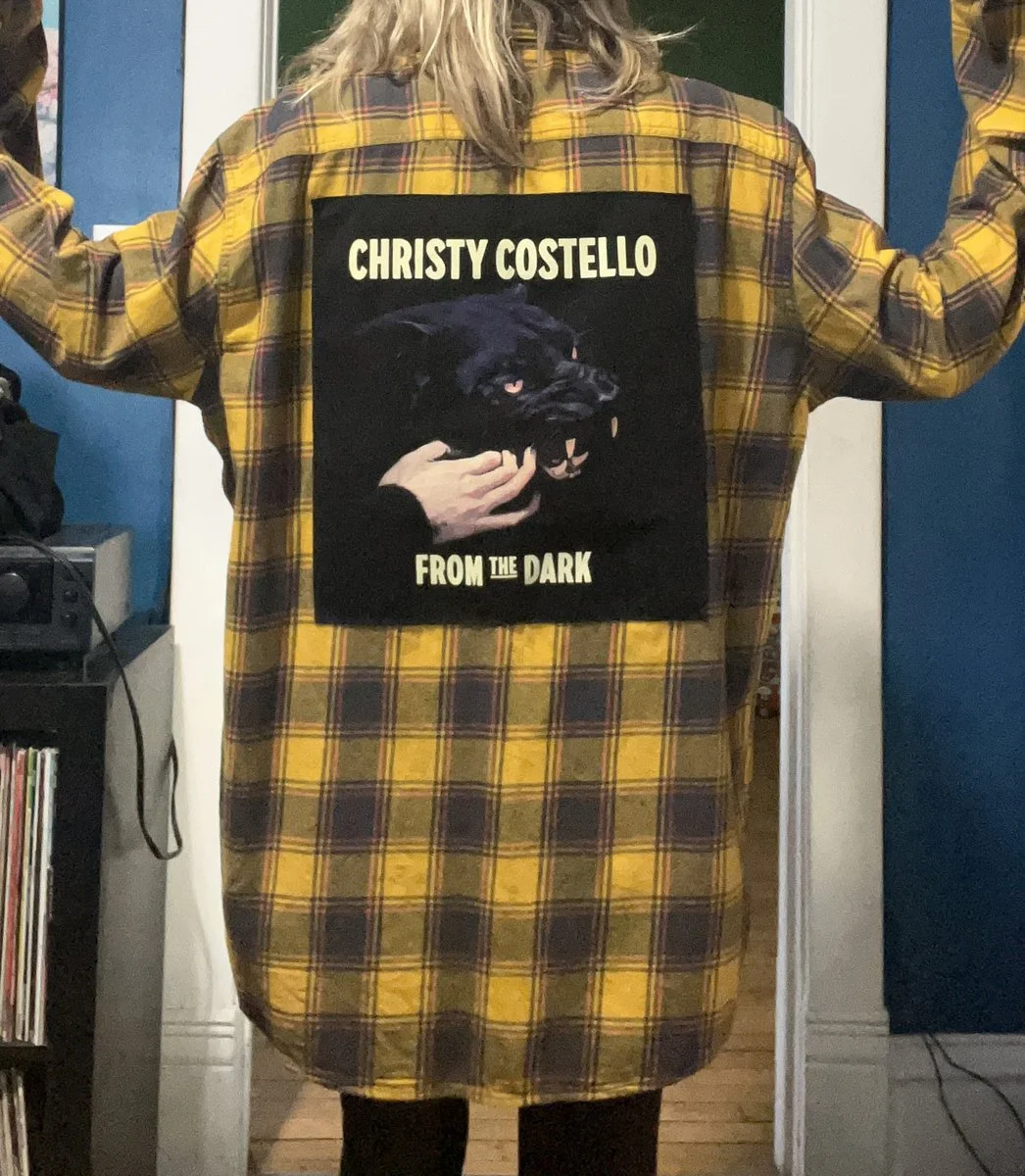 Christy Costello Upcycled Panther Flannel