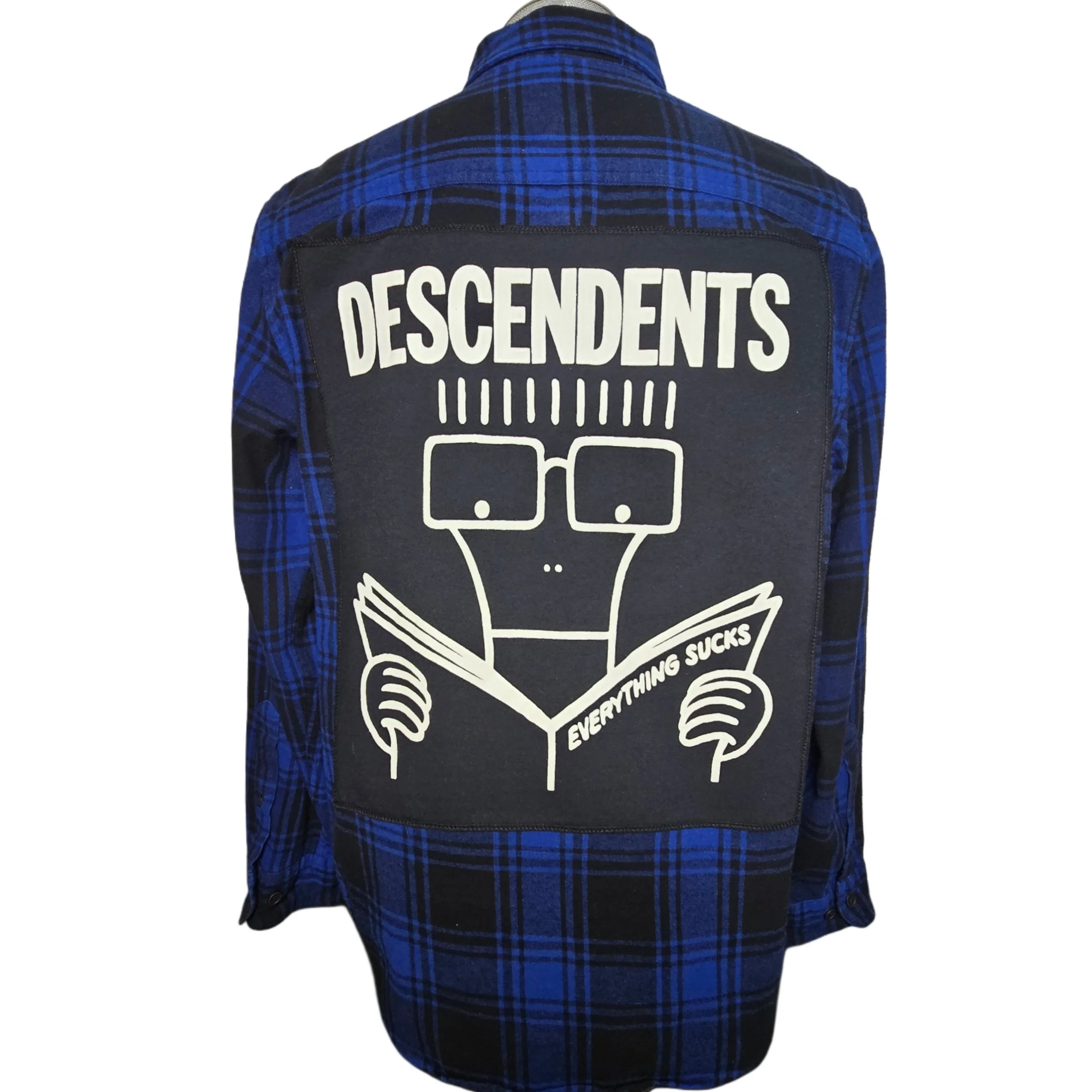 Upcycled Descendents Flannel