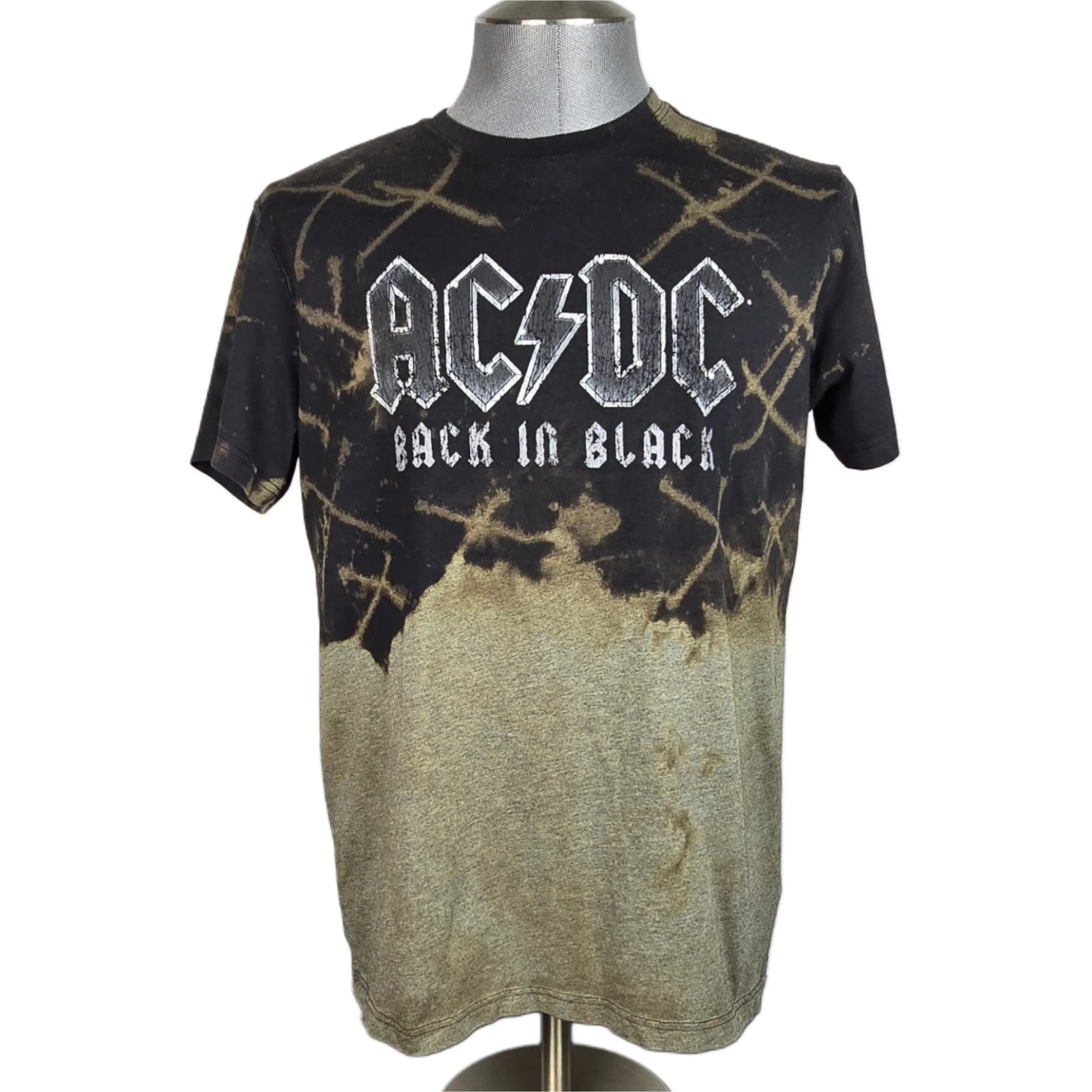 Hand Dyed AC/DC Band Tee