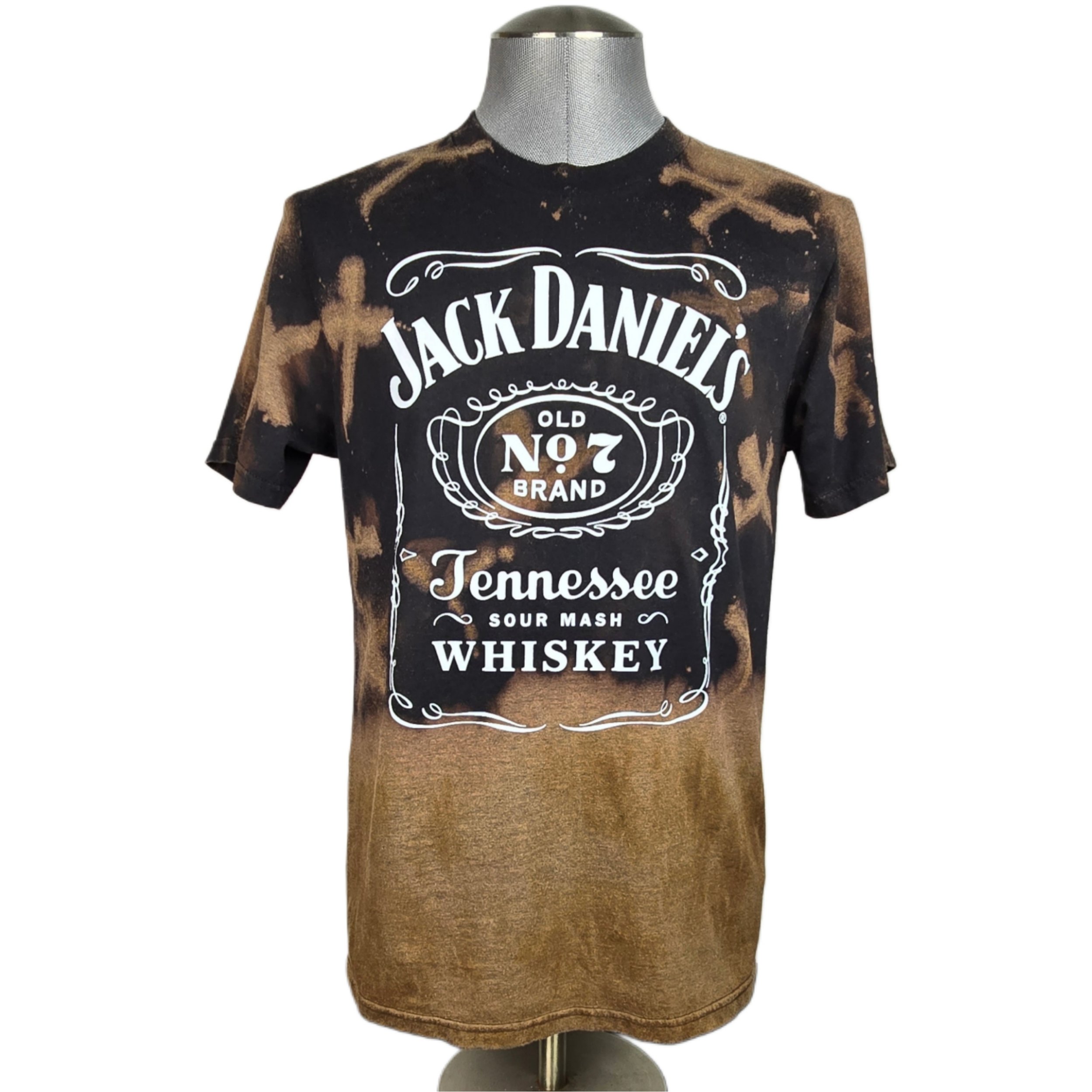 Hand Dyed Jack Daniel's Shirt