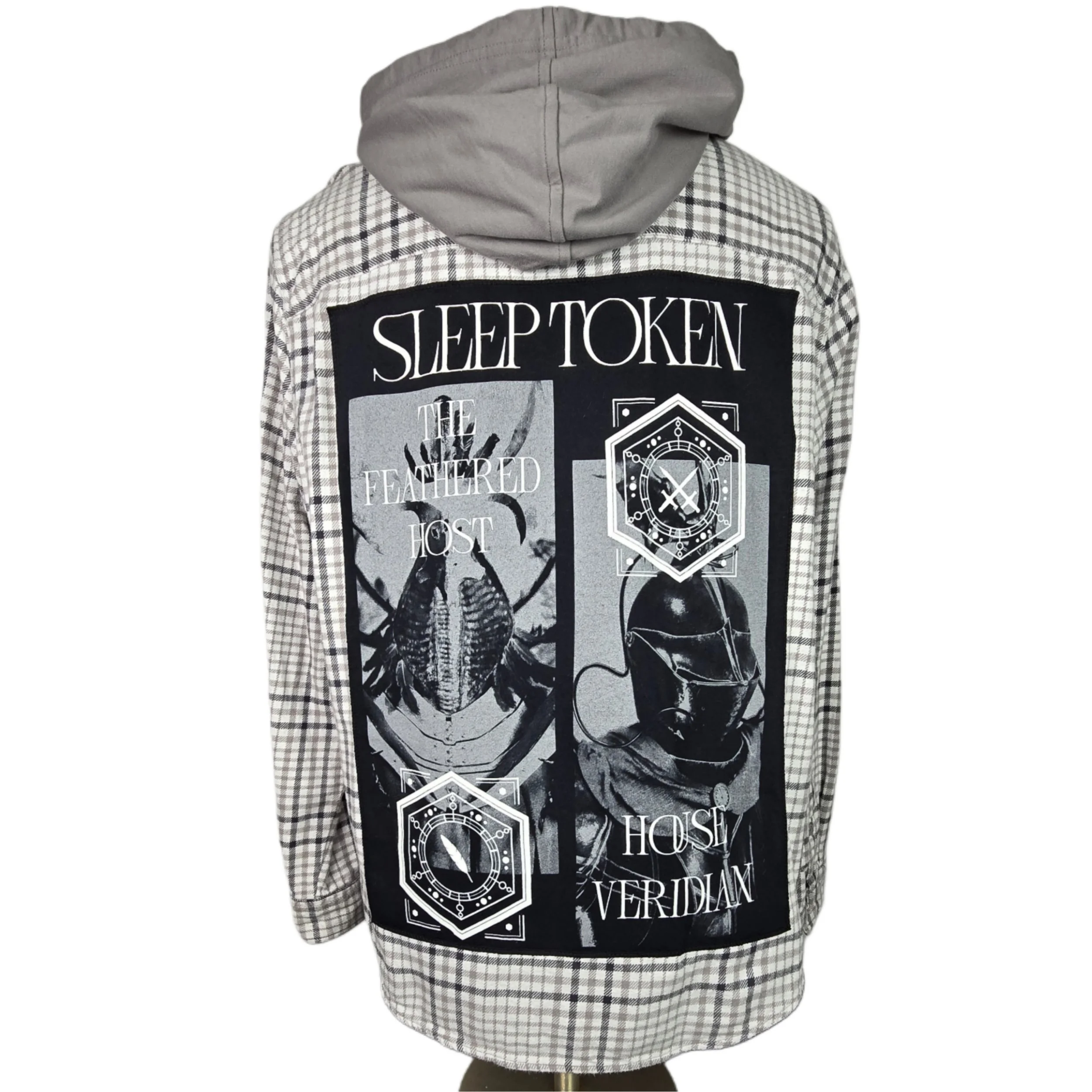 Sleep Token Hooded Flannel (L)