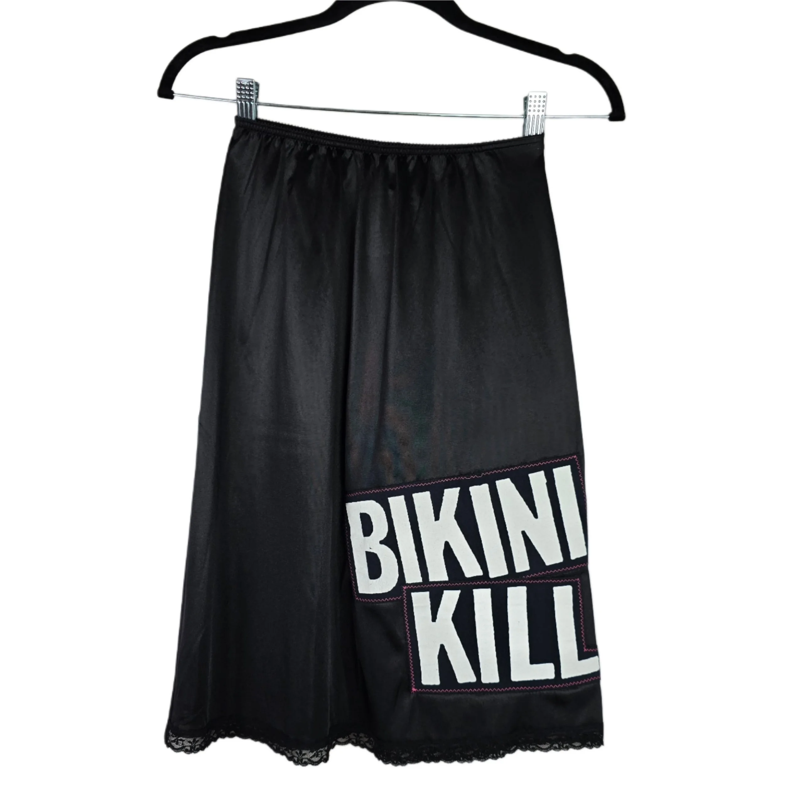 Upcycled Bikini Kill Vintage Slip
