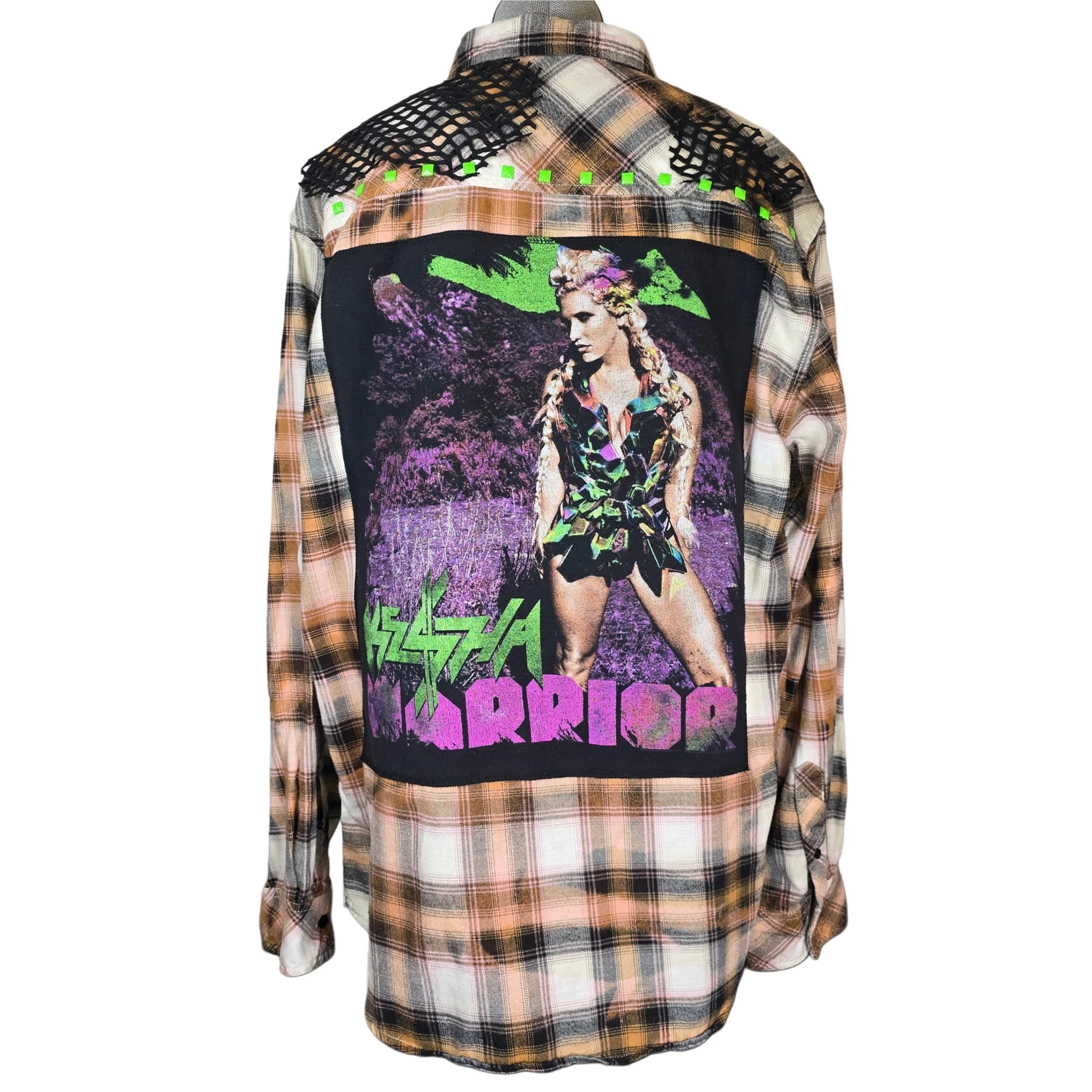 The Maximalist Reworked Line - Upcycled Kesha Flannel