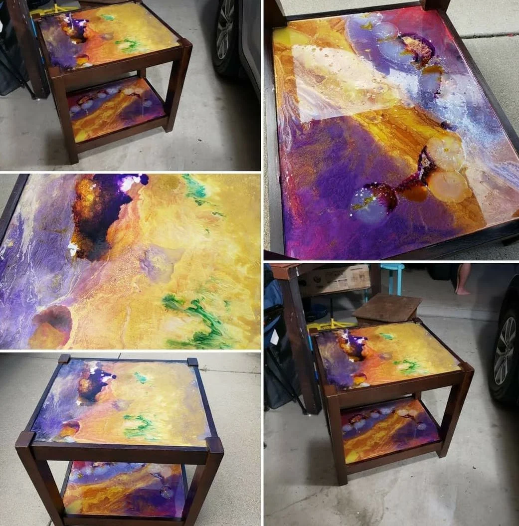 Resin table