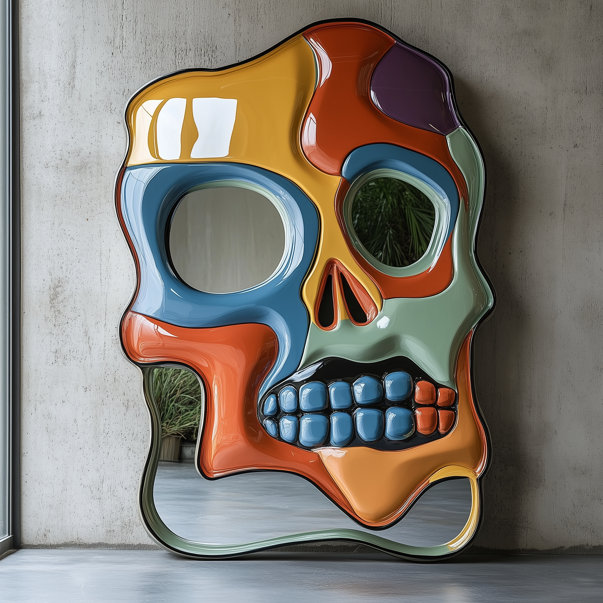 shiny_bonez_elegant_high-end_mirror_with_an_organic_shaped_fram_a5e9d88a-ff5f-48b4-b9e2-3d24f5fe3d63.png