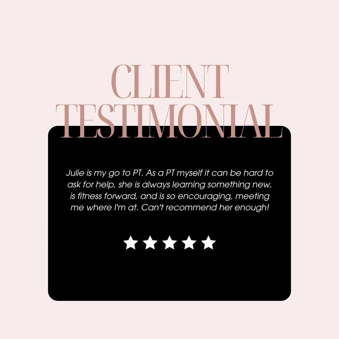 ✨ Testimonial Tuesday ✨
It means so much when a fellow PT chooses me as their go-to. Grateful to support patients (and colleagues!) with care that meets them where they’re at. 
If you’ve been thinking about starting pelvic or orthopedic
