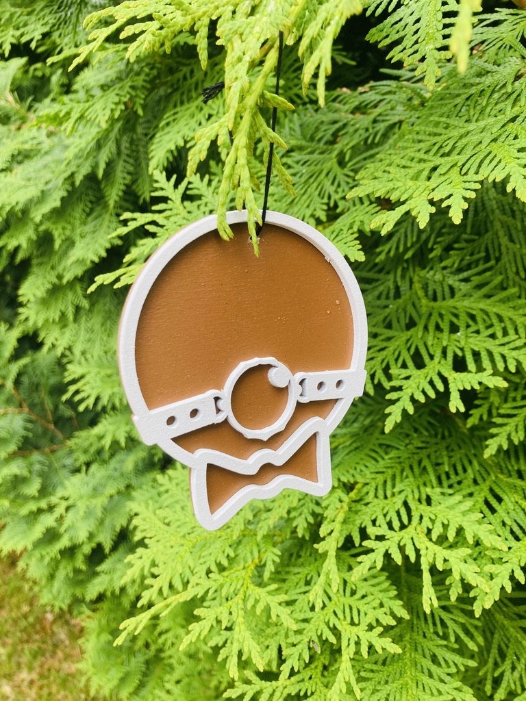 Ball Gag Gingerbread Ornament