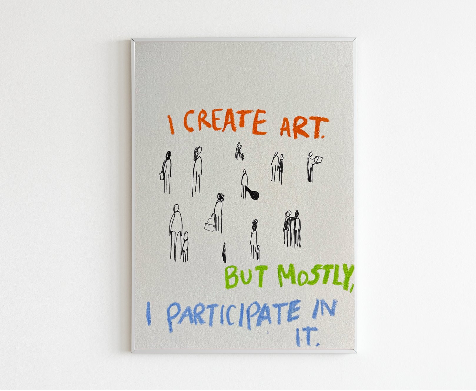 I Participate in Art Piece