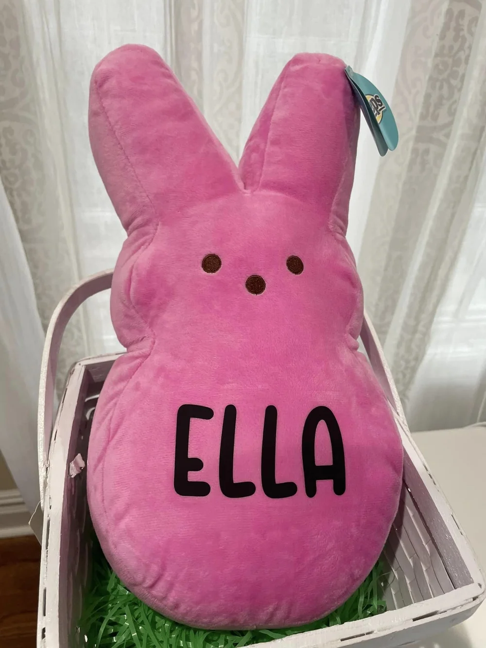 Jumbo Plush Peeps Customized with Names — Happy Kappy Balloons
