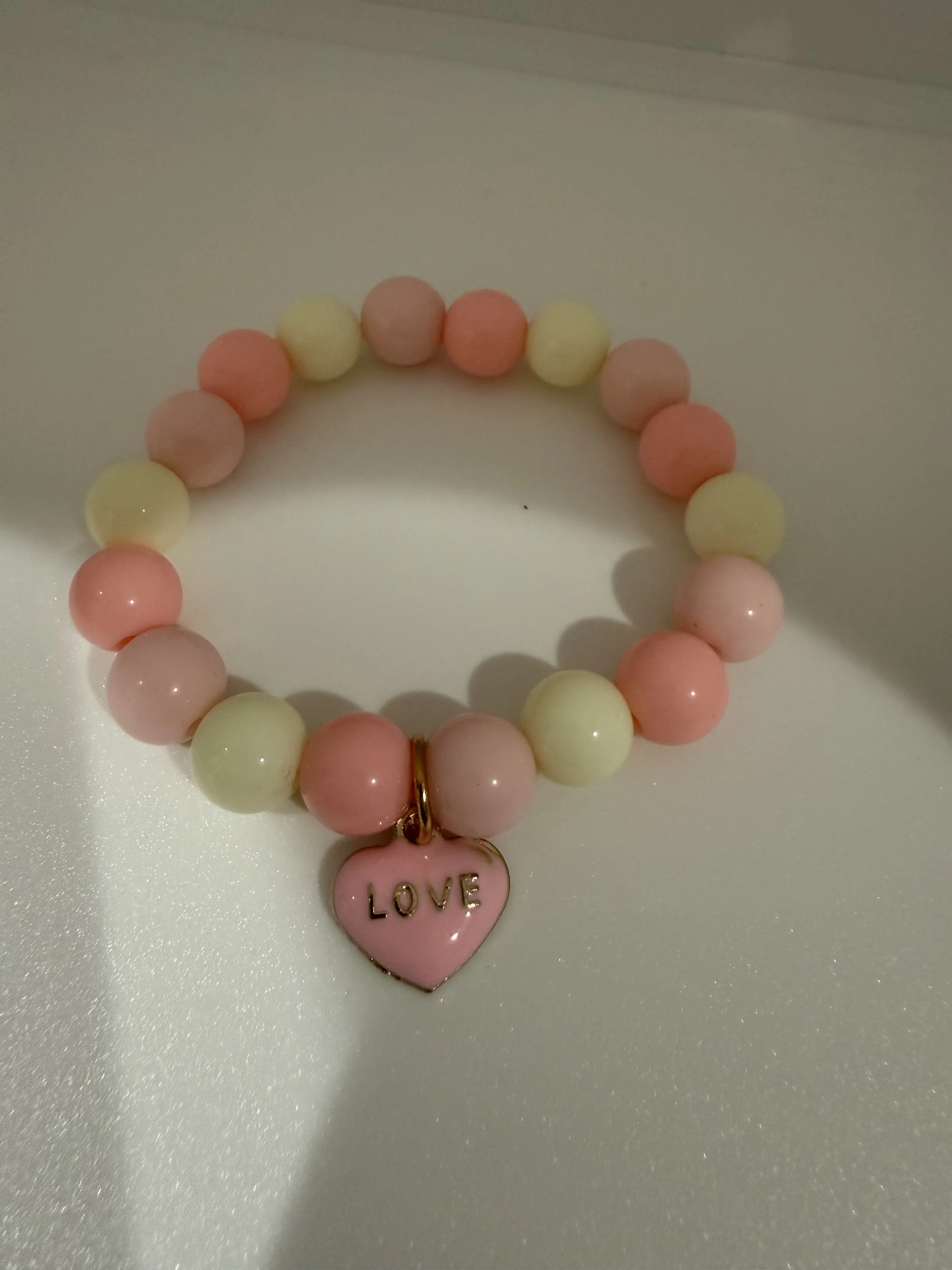 Love Heart Charm Bracelet