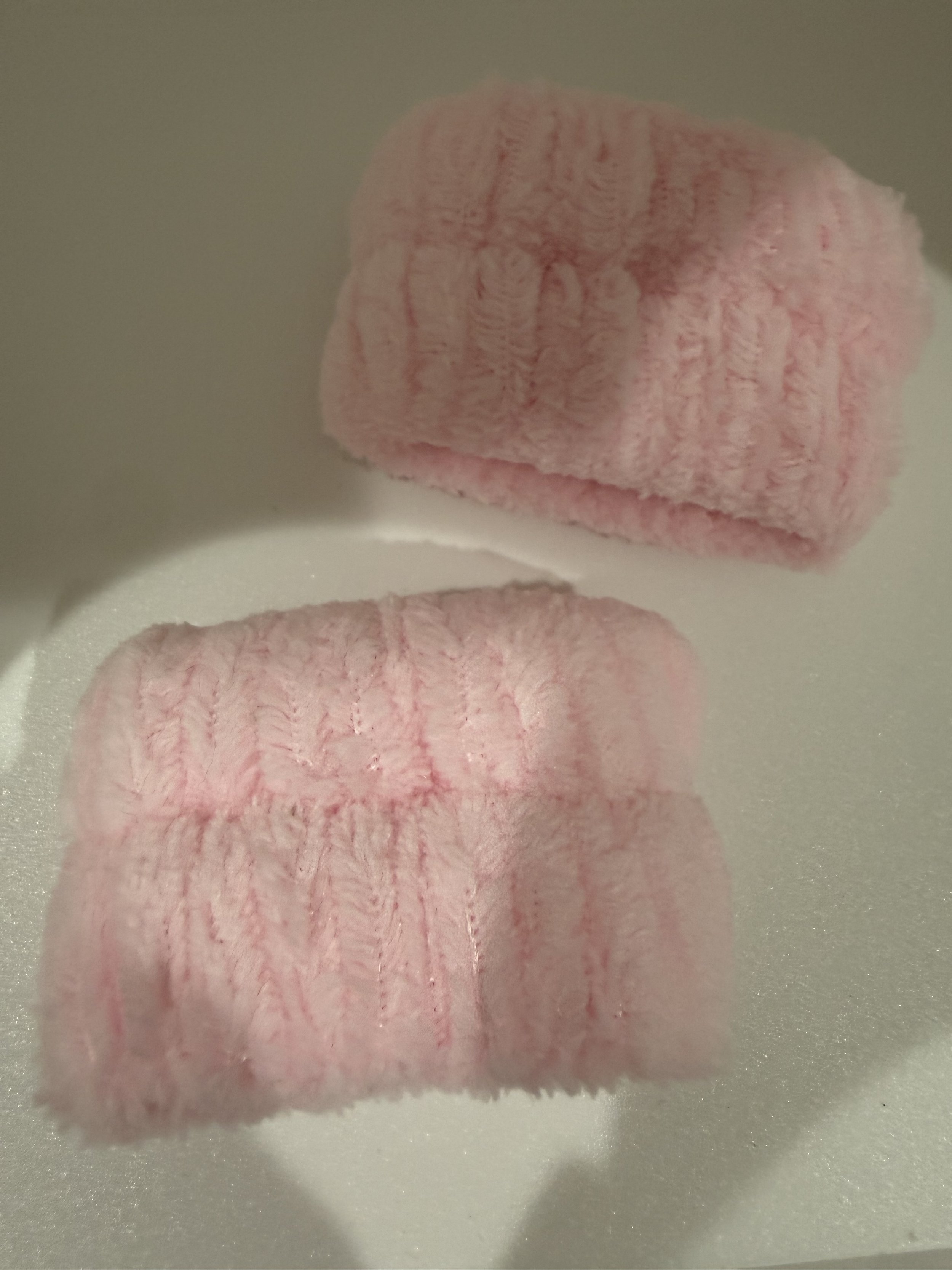 Pink hand washing wristbands