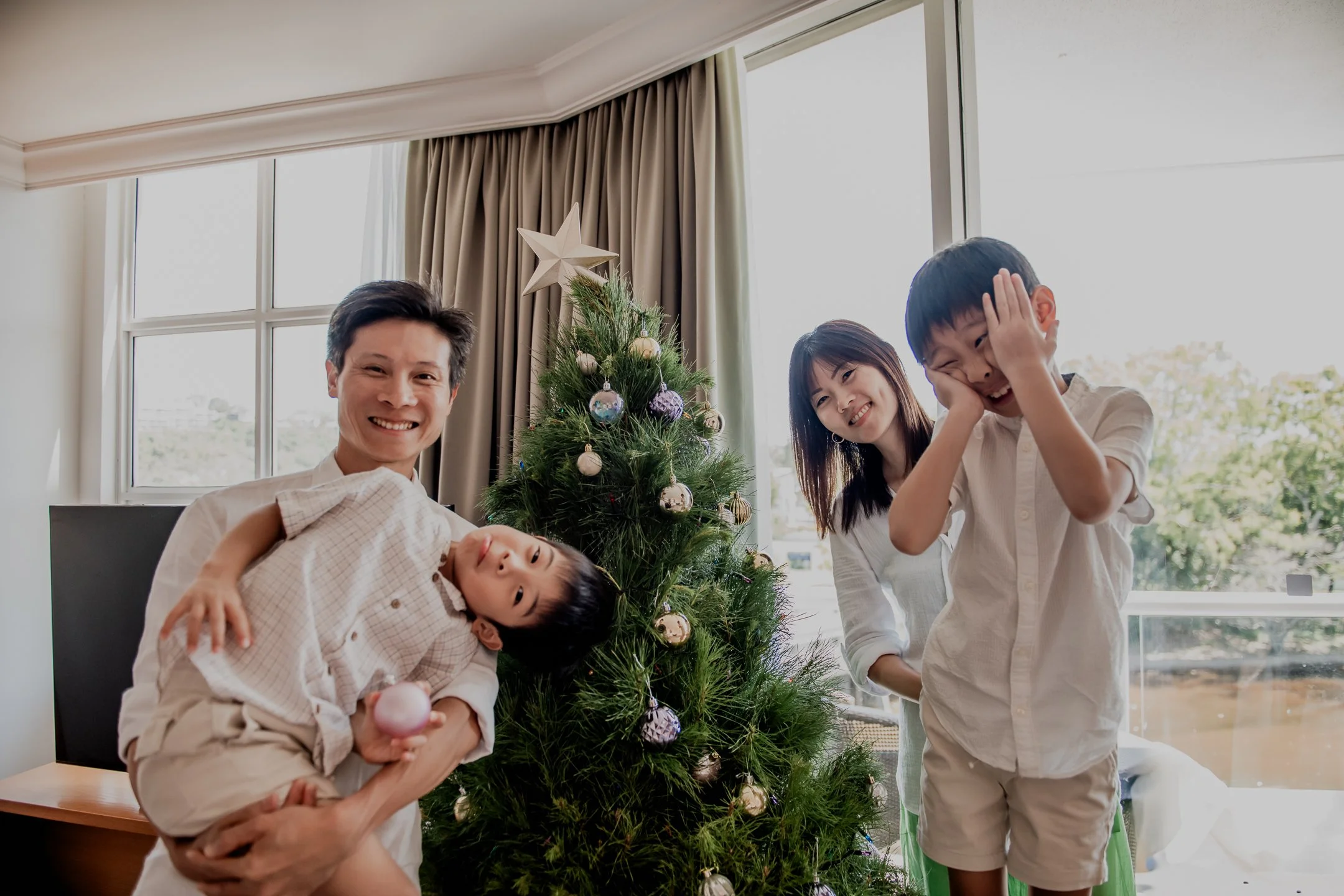 Christmas family photoshoot