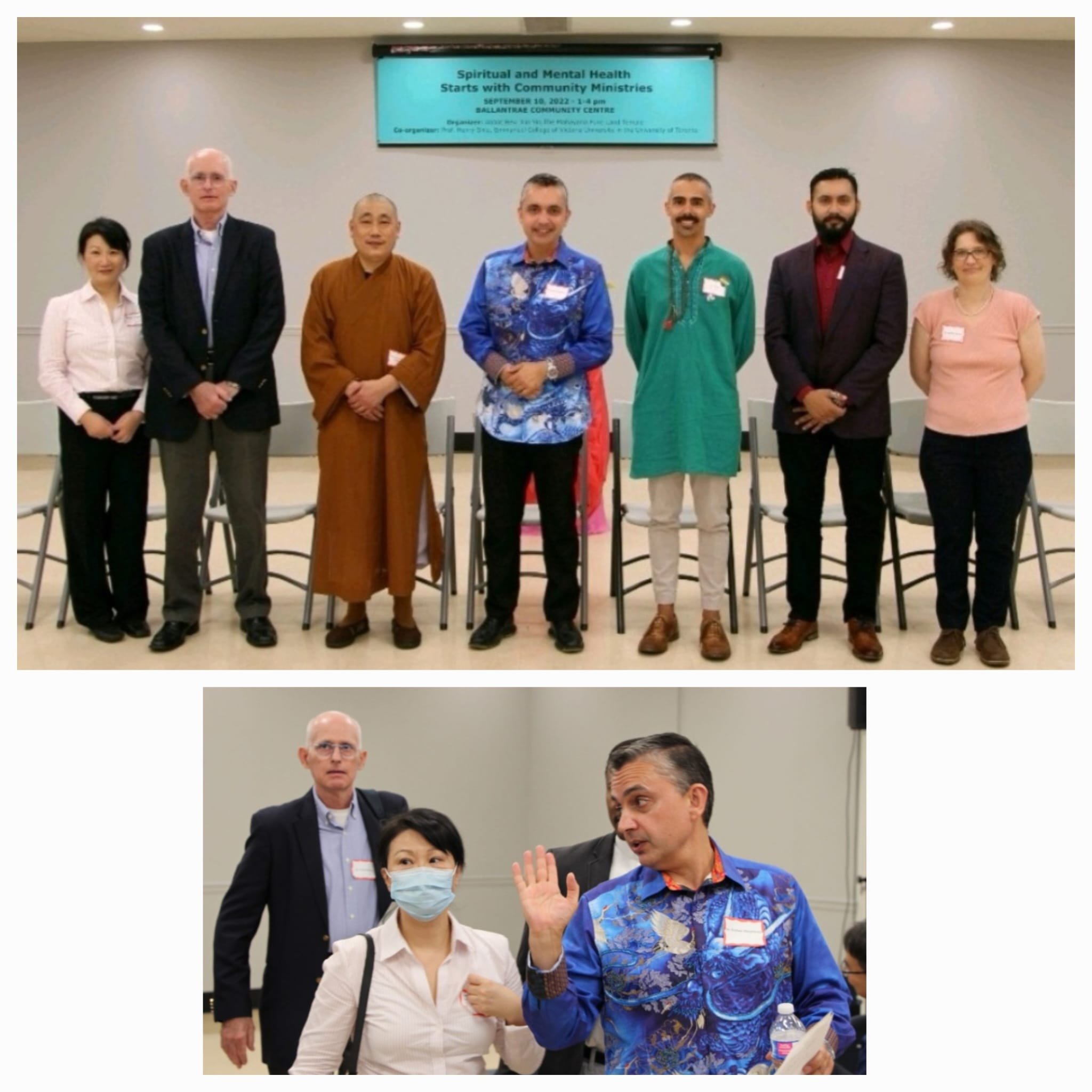 Ven. Xin Yin with Ministry Partners
