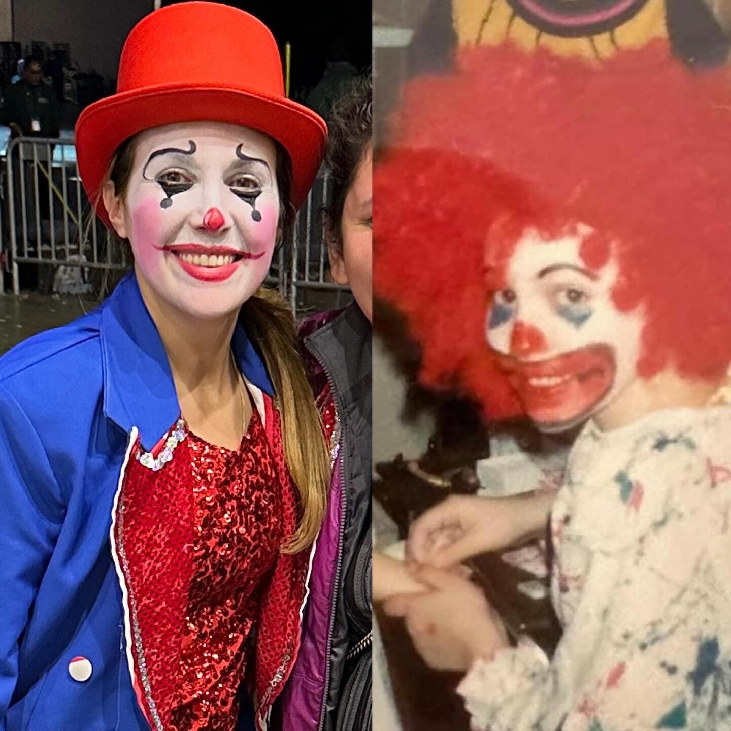 One week ago today, I performed on stilts with the @avenuersnyb in the Fancy Brigade show. It is always a great experience to be on stage at the PA Convention Center with incredibly talented performers! 

Painting my face as a clown for this event, r