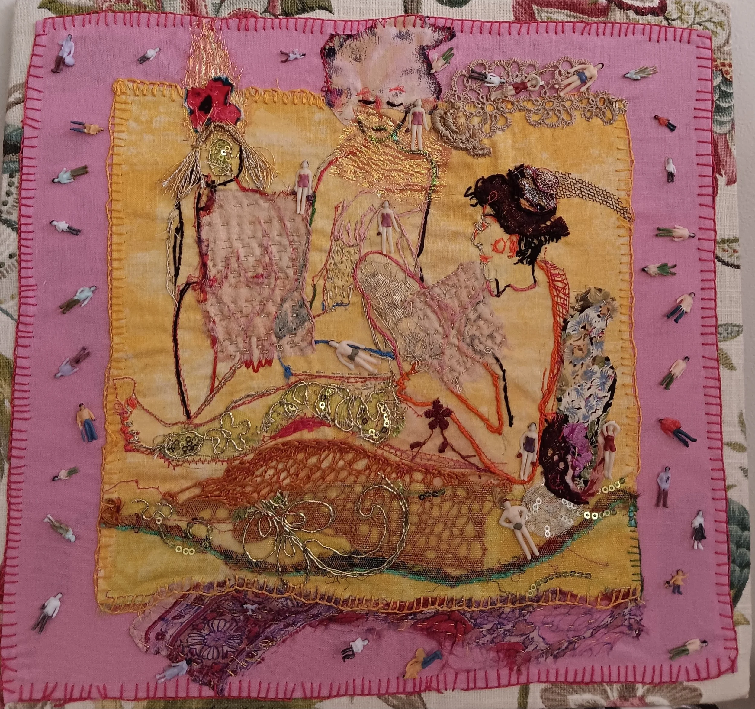 Models and Artists By Claire Humphrys aka  The Stitch Shaman