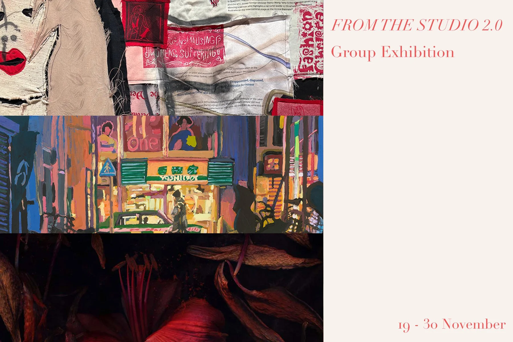 From the Studio 2.0 Group Exhibition