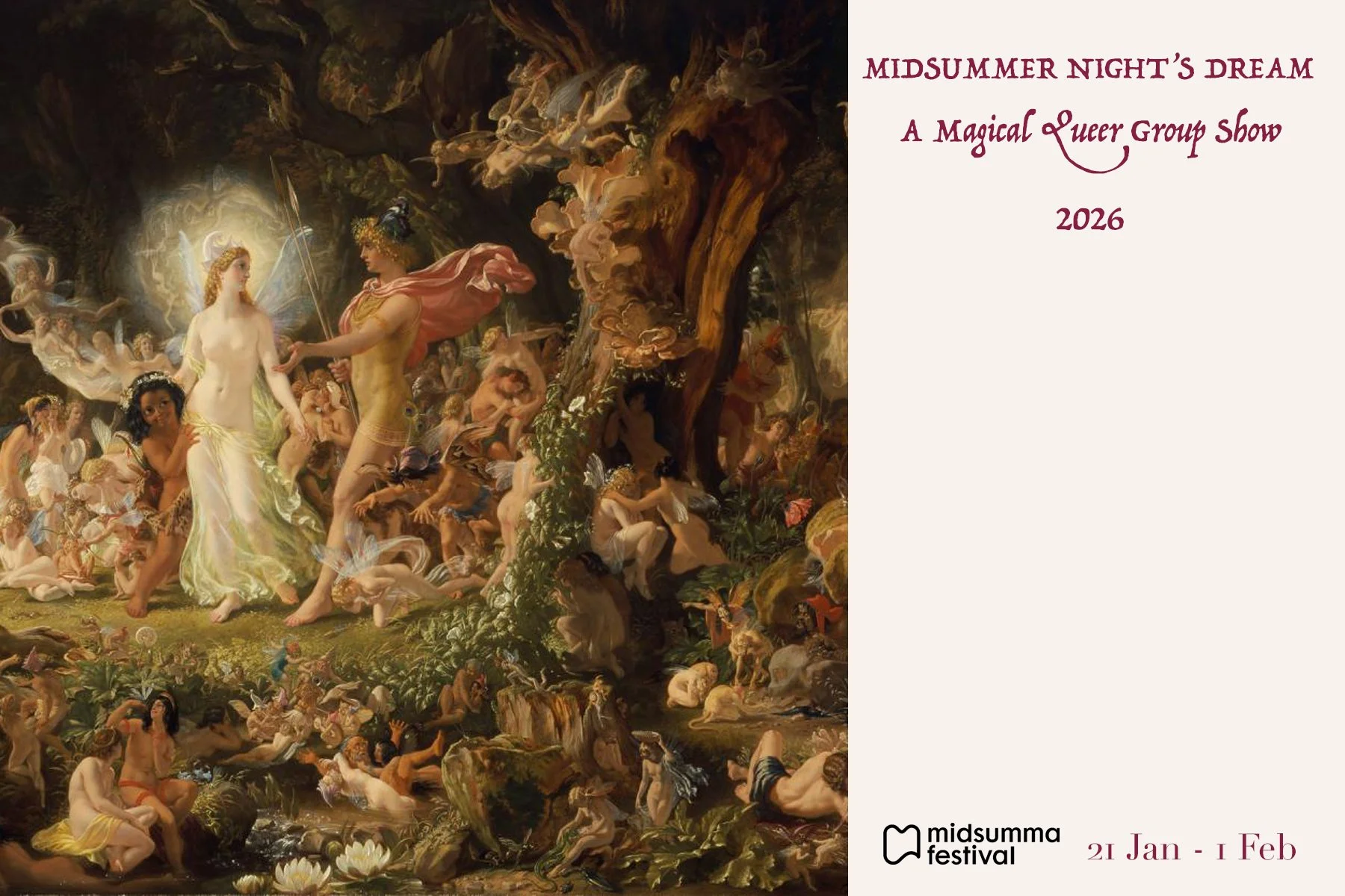 MIDSUMMER NIGHT'S DREAM: A magical, queer group show 2026