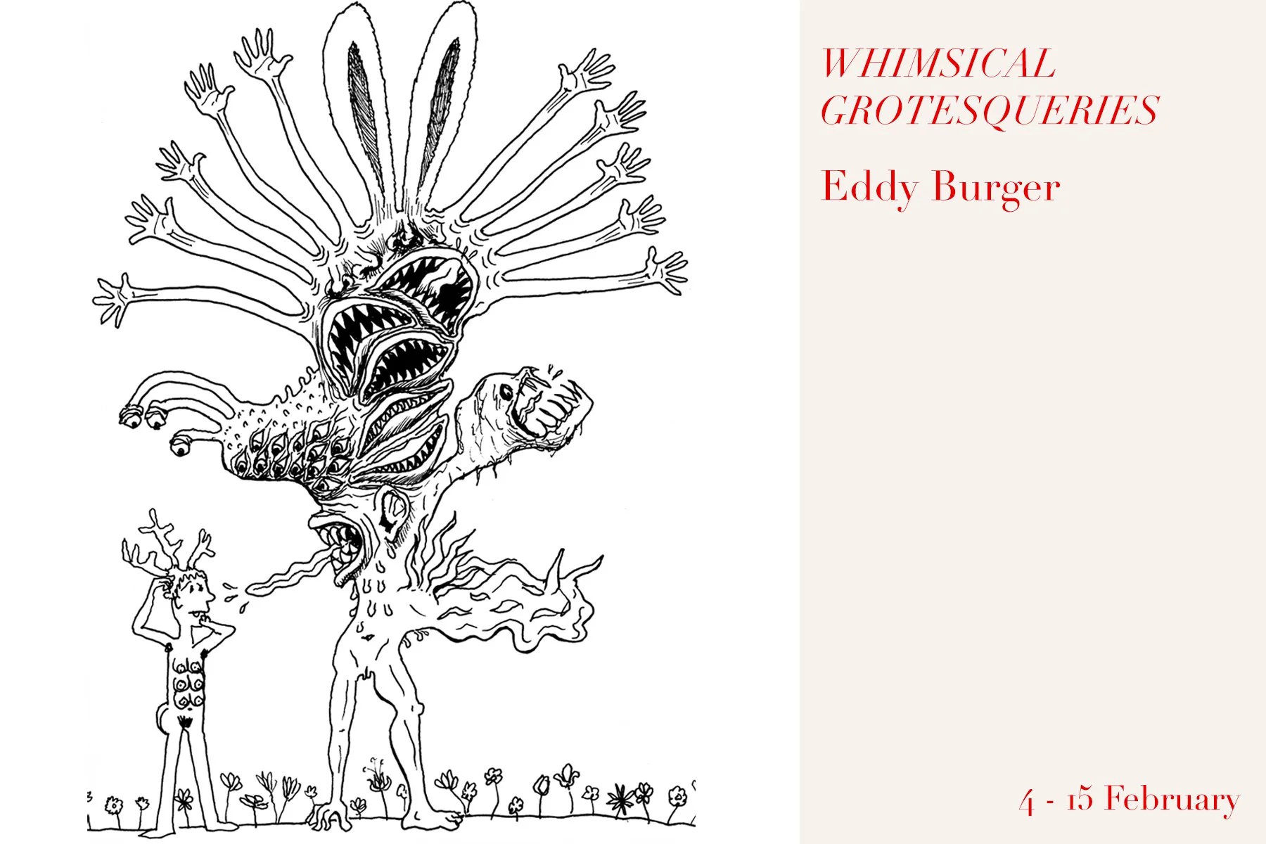 Whimsical Grotesqueries by Eddy Burger