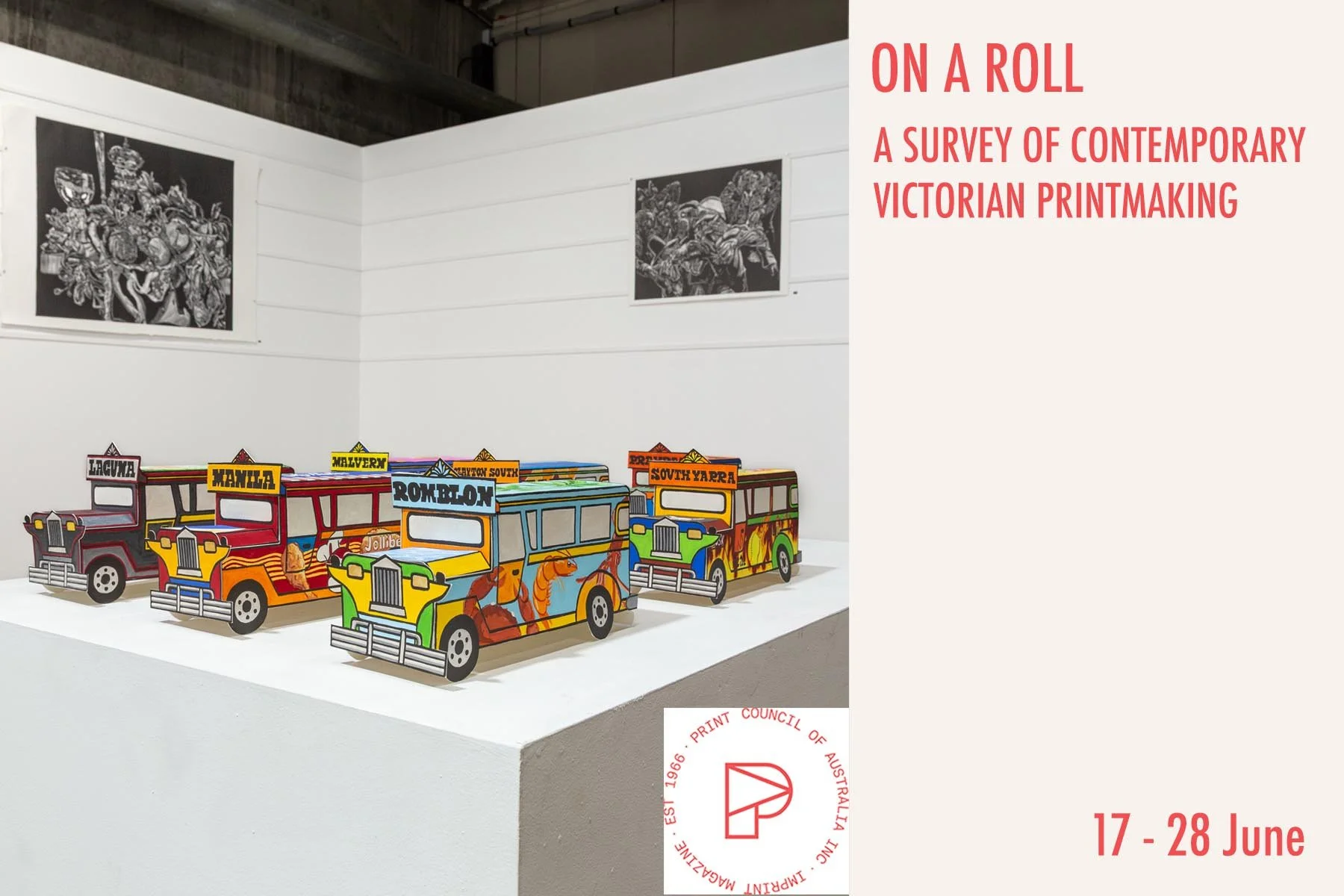 On A Roll: A Survey of Contemporary Victorian Printmaking 