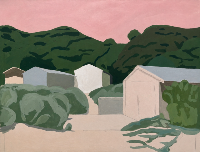 Beach Boxes and Trees