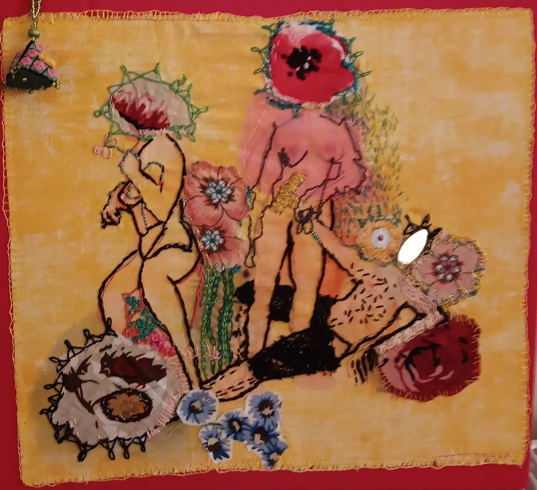 Models by Claire Humphrys Aka The Stitch Shaman