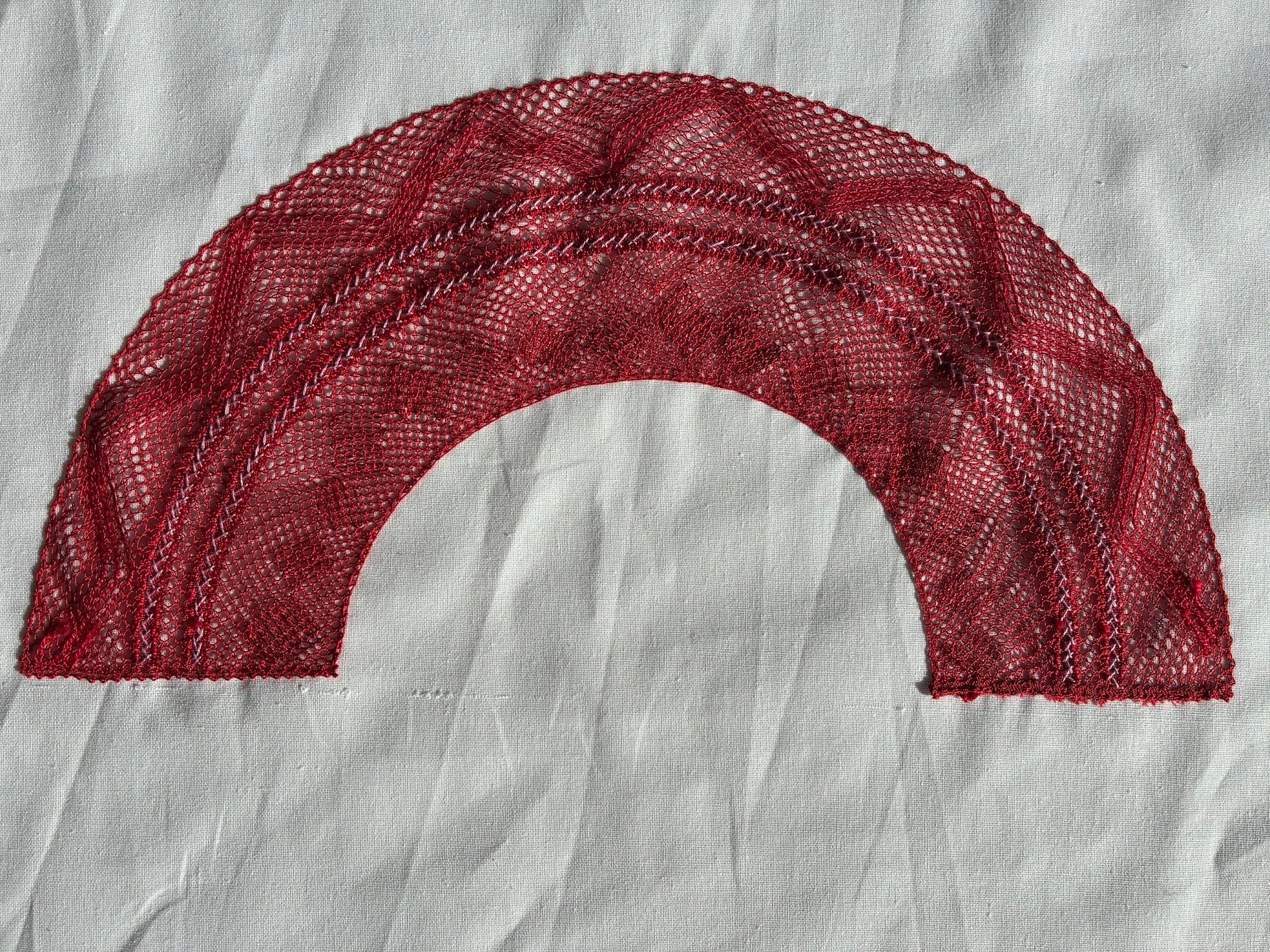 Red Outlines by Nicole Gammie