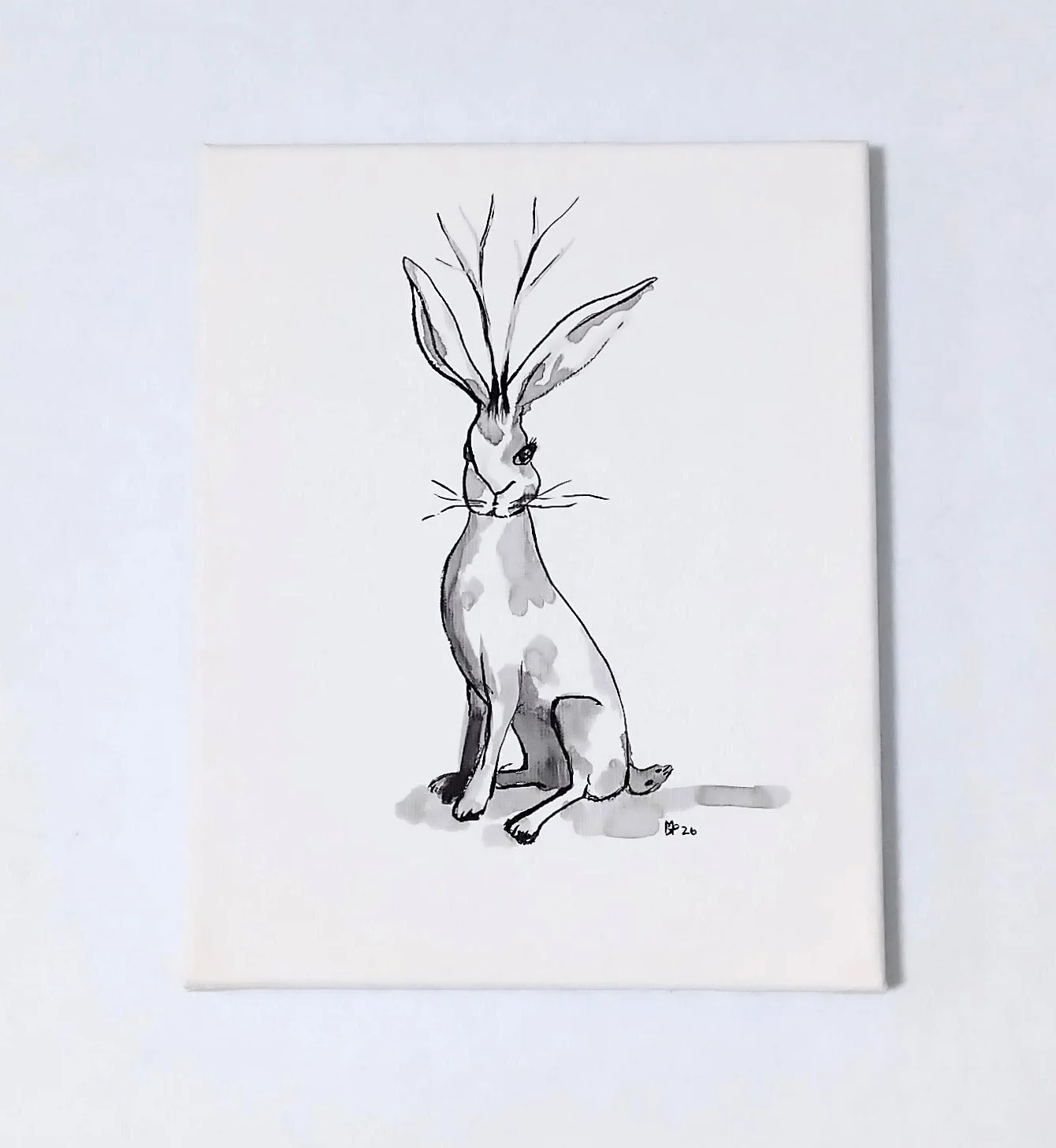 Jackalope I by Michele Fountain