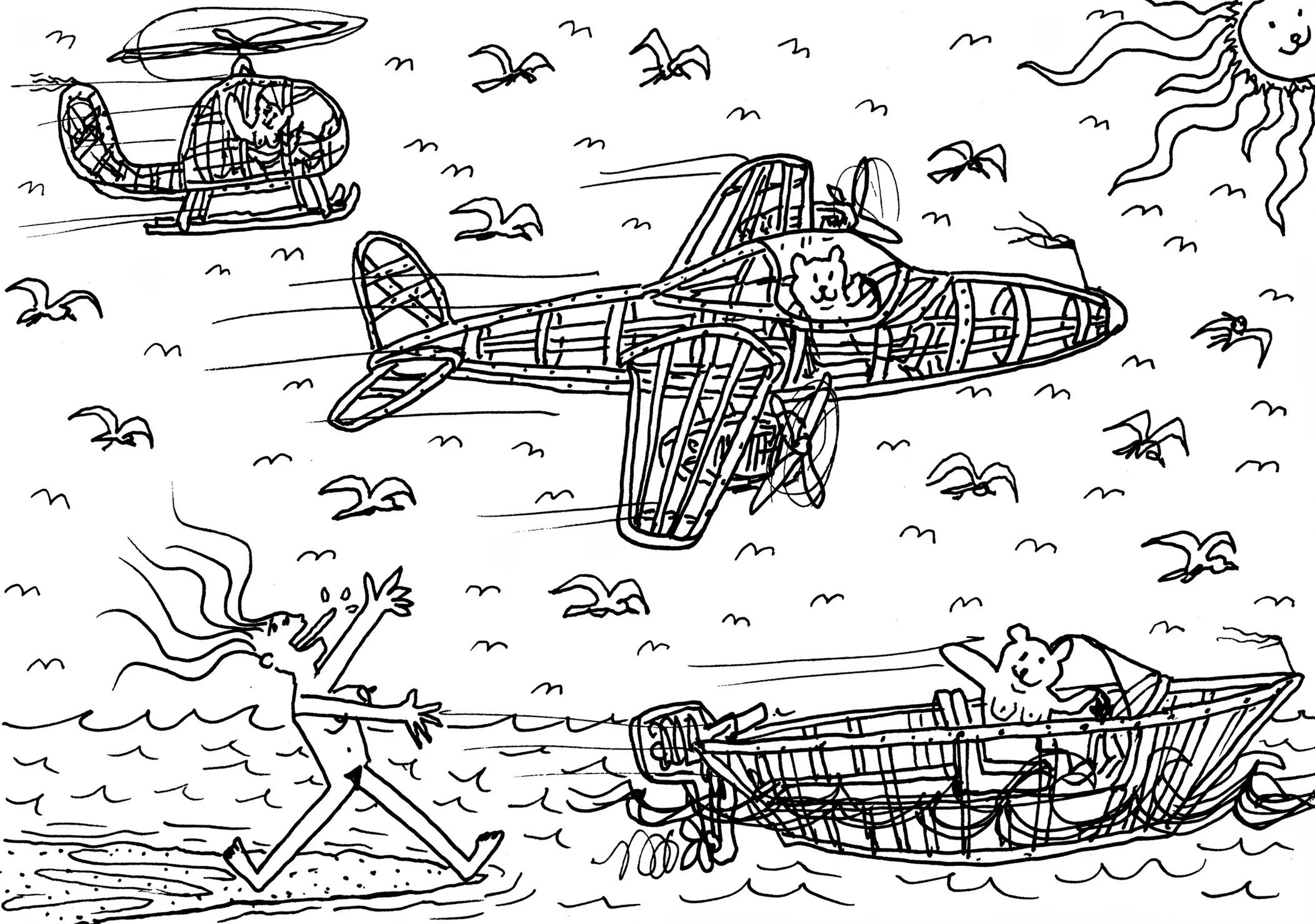 Teddy Skeletal Transports Marooned Her