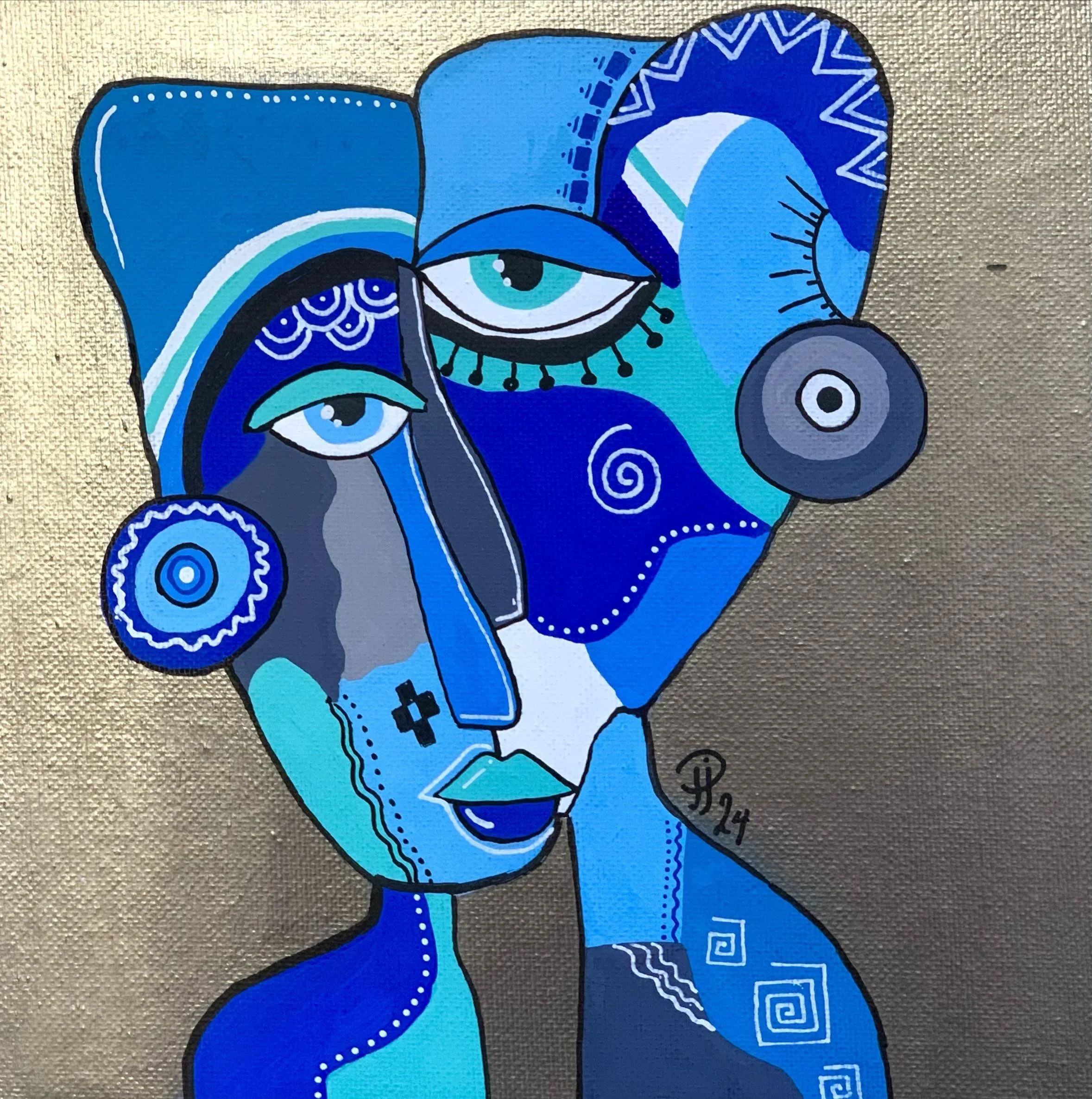 Blue Dreams by Paris Pinky