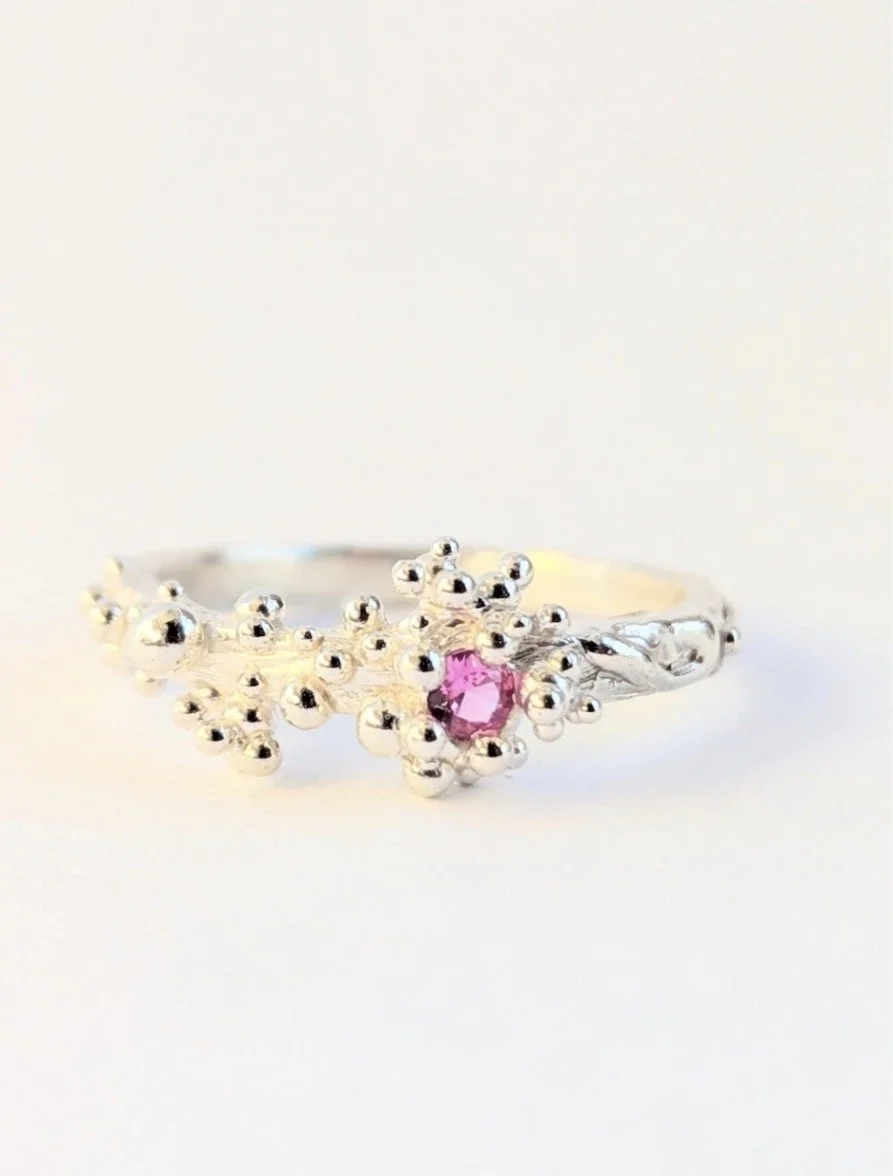 Coral Ring - Ruby