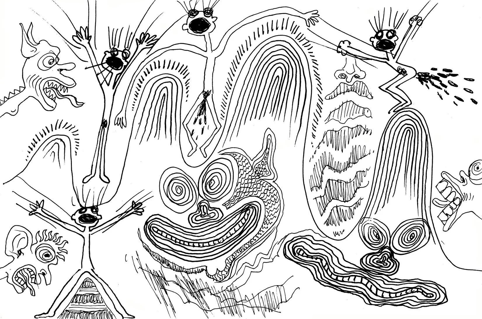 Rowdy Miscreants Shitting