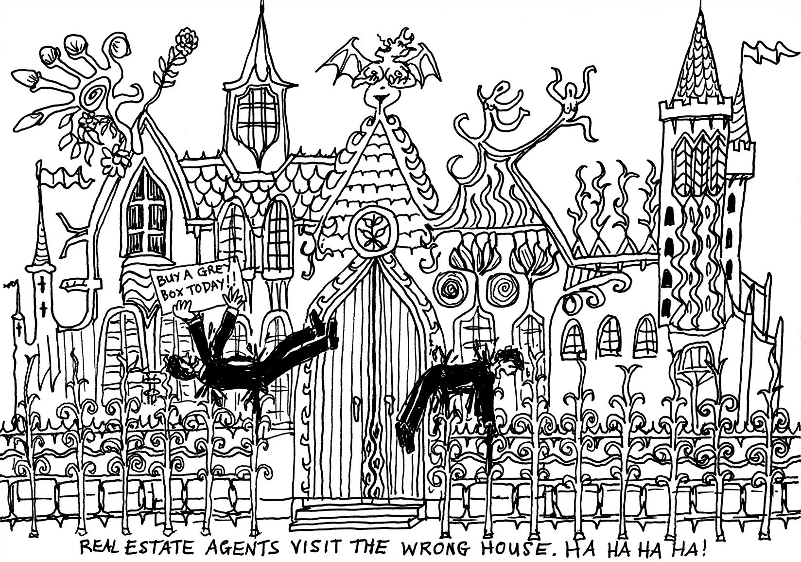 Real Estate Agents Visit The Wrong House