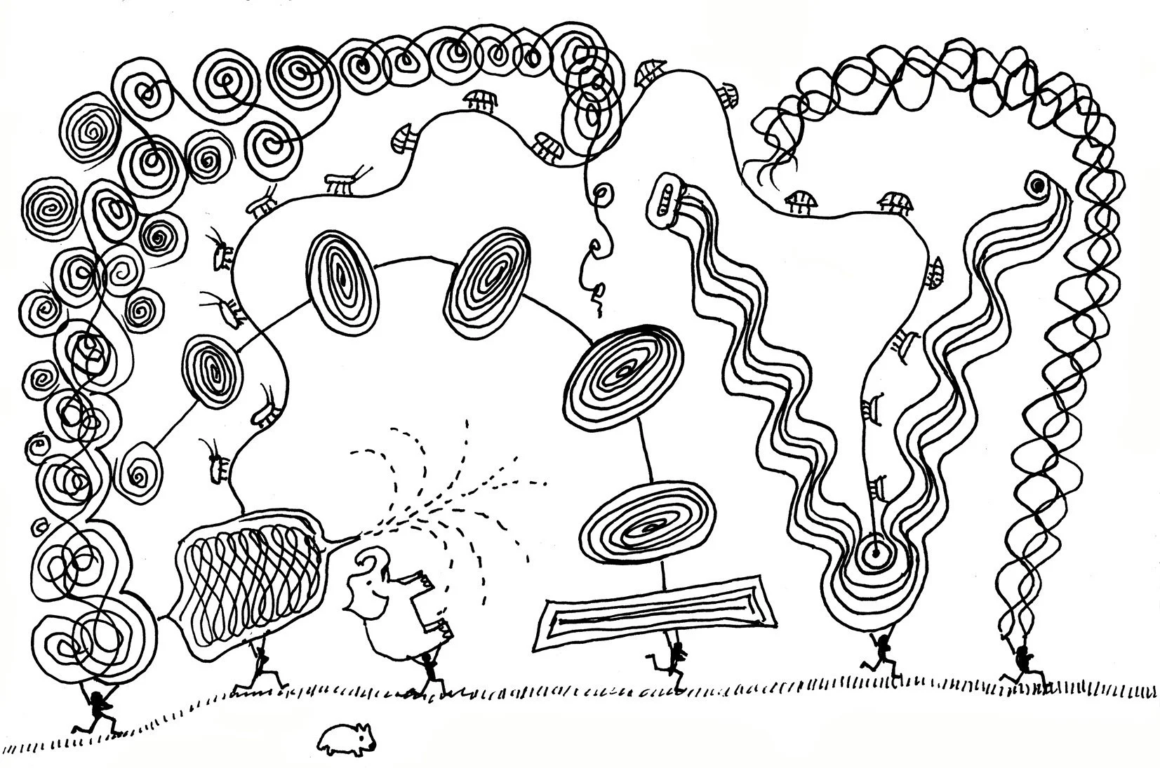 Doodle Weightlifters