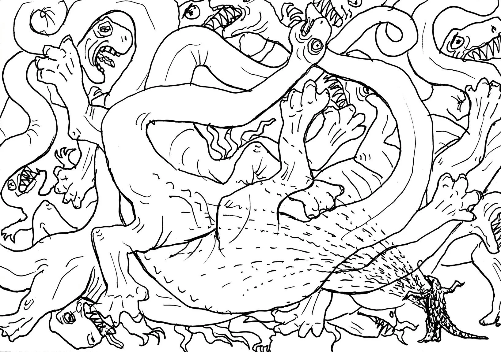 Pangolin Pisses On Squirming Dinosores