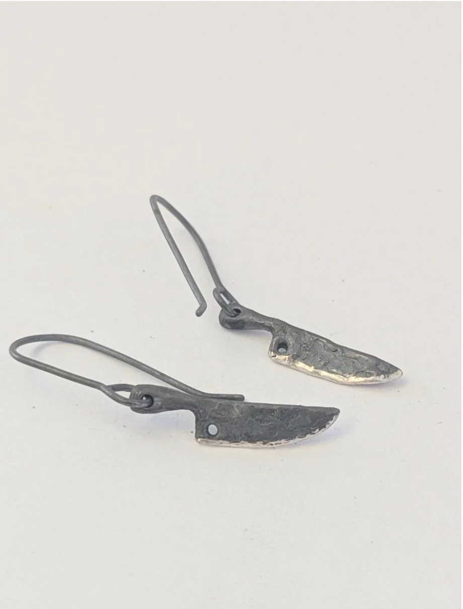 Knife Earrings