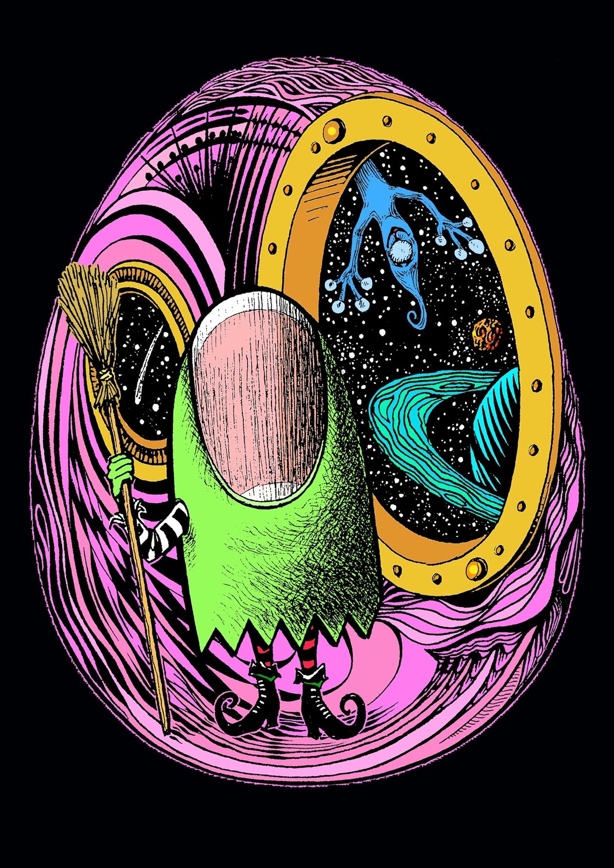 A Spaceship Witch Looks like a Nail