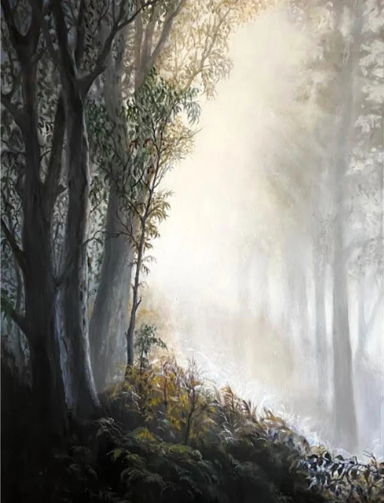 Mount Buffalo Misty Forest By Cathy Yarwood-Mahy
