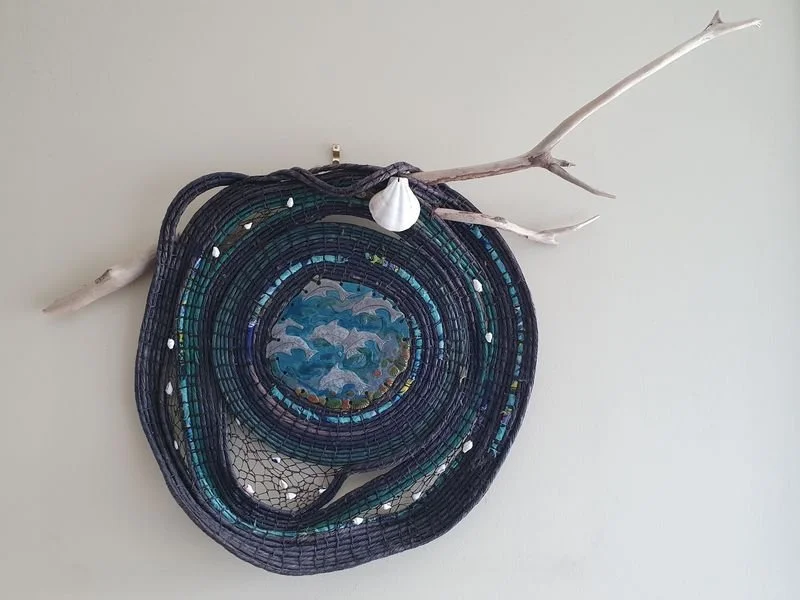 Dolphin Weave by Helen Lorraine Edwards