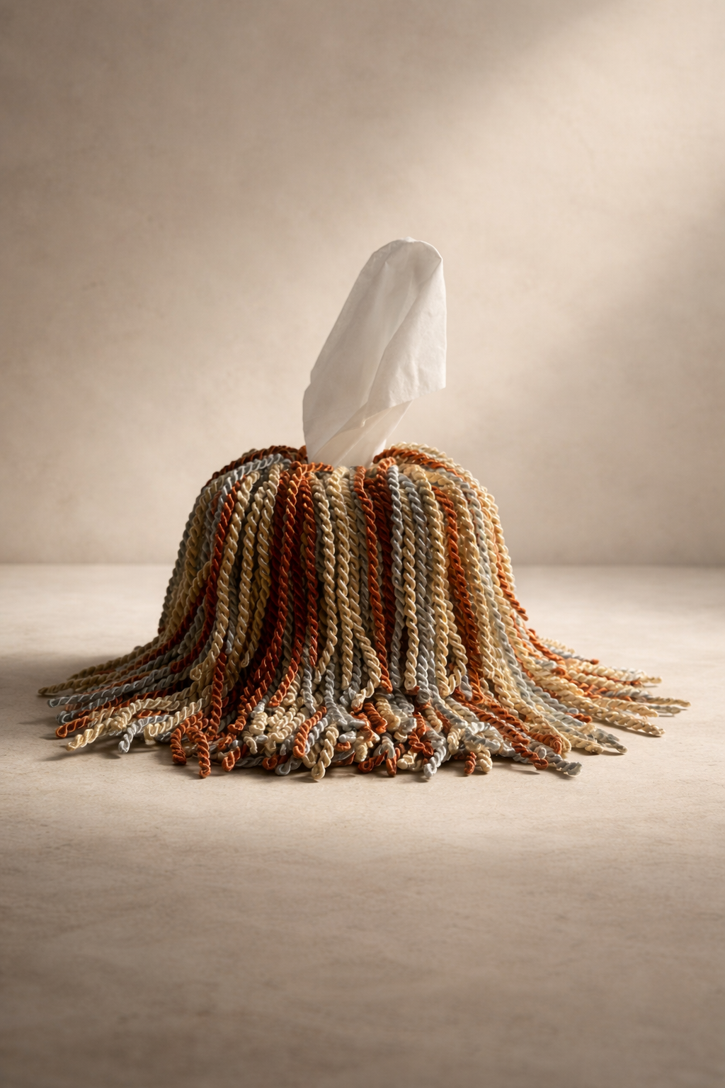 Canyon Sky Fringe Tissue Box Cover