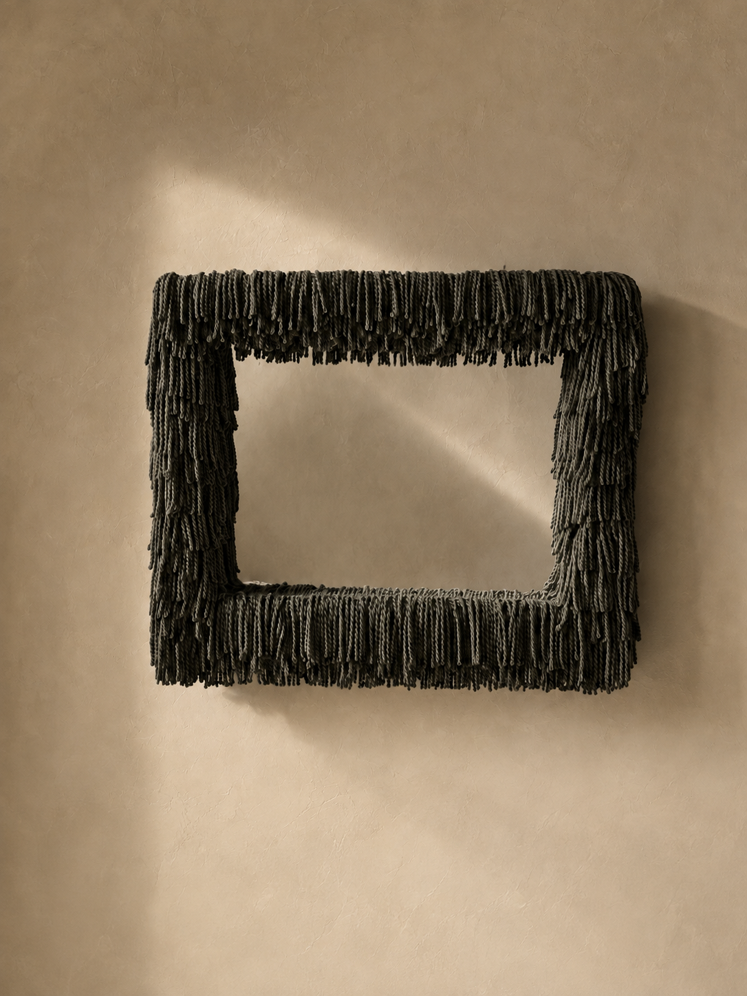 Forest Shadow Bullion Fringe Mirror