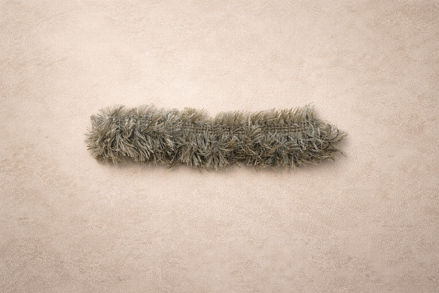 Muted Sage Teddy tissue box cover with plush, silver-tipped sage texture, photographed in a quiet neutral setting, part of the Teddy Collection by Amber Renee Hansen