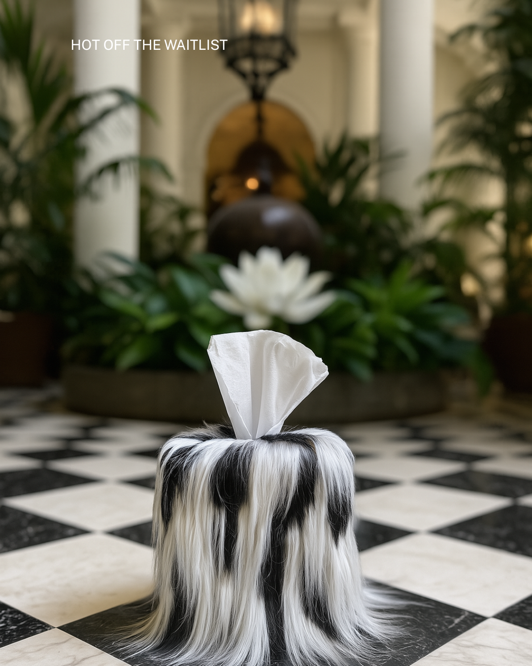Feral Fur Tissue Box Cover