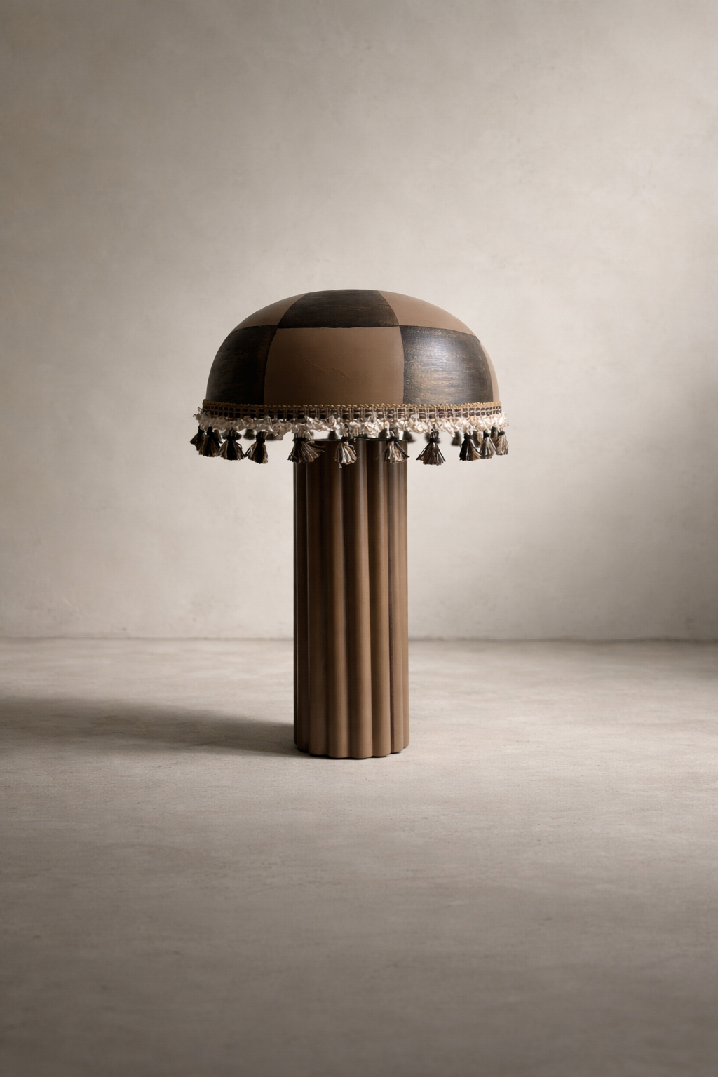 The Fringe Mushroom Lamp